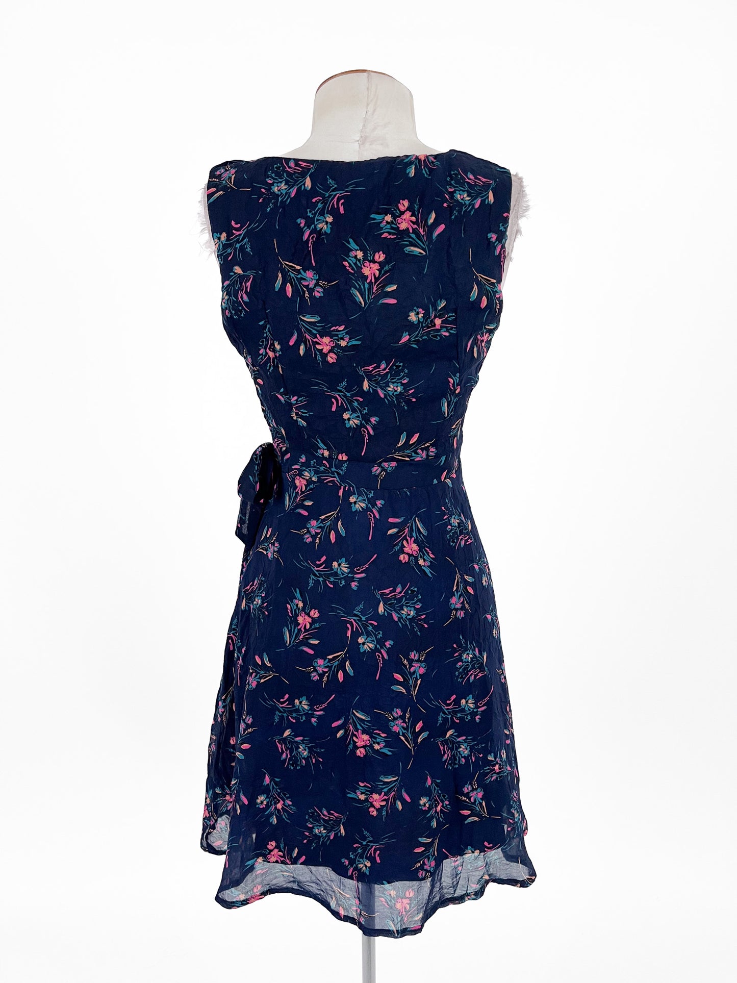 Apricot | Navy Casual Dress | Size 8