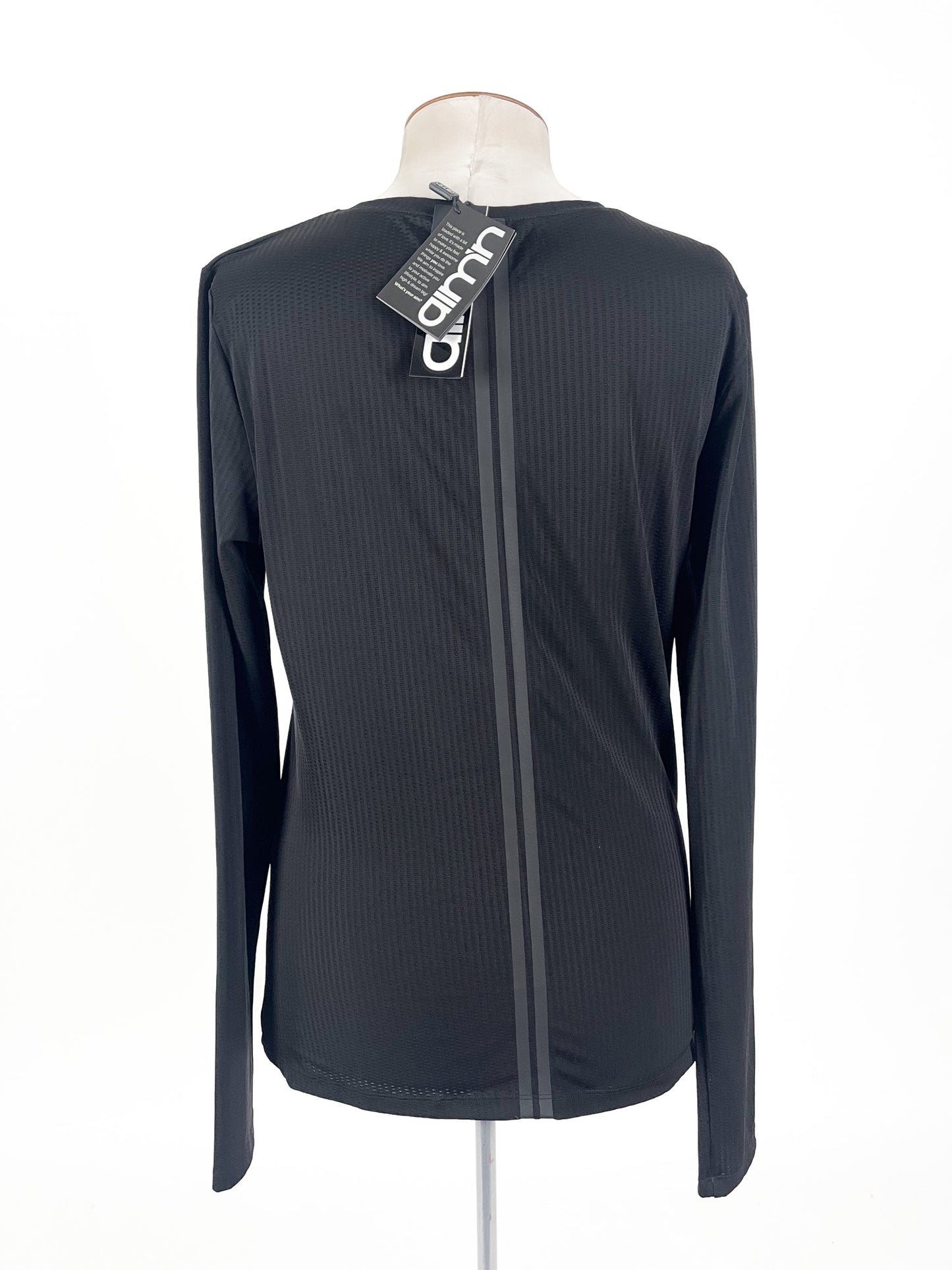 Aim'n - Black Sports Top (Size XXL)