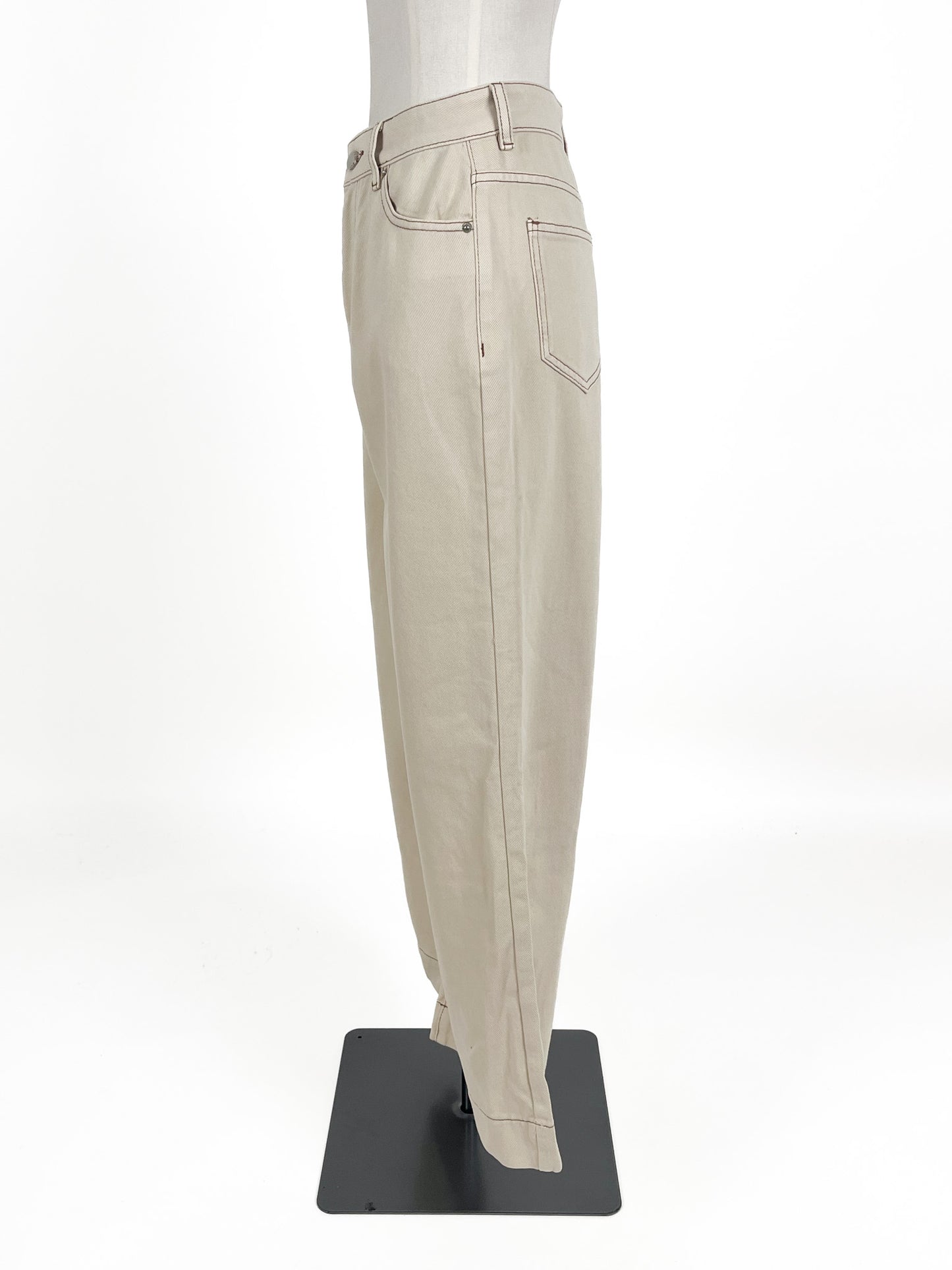 Lovet | Beige Jeans | Size S