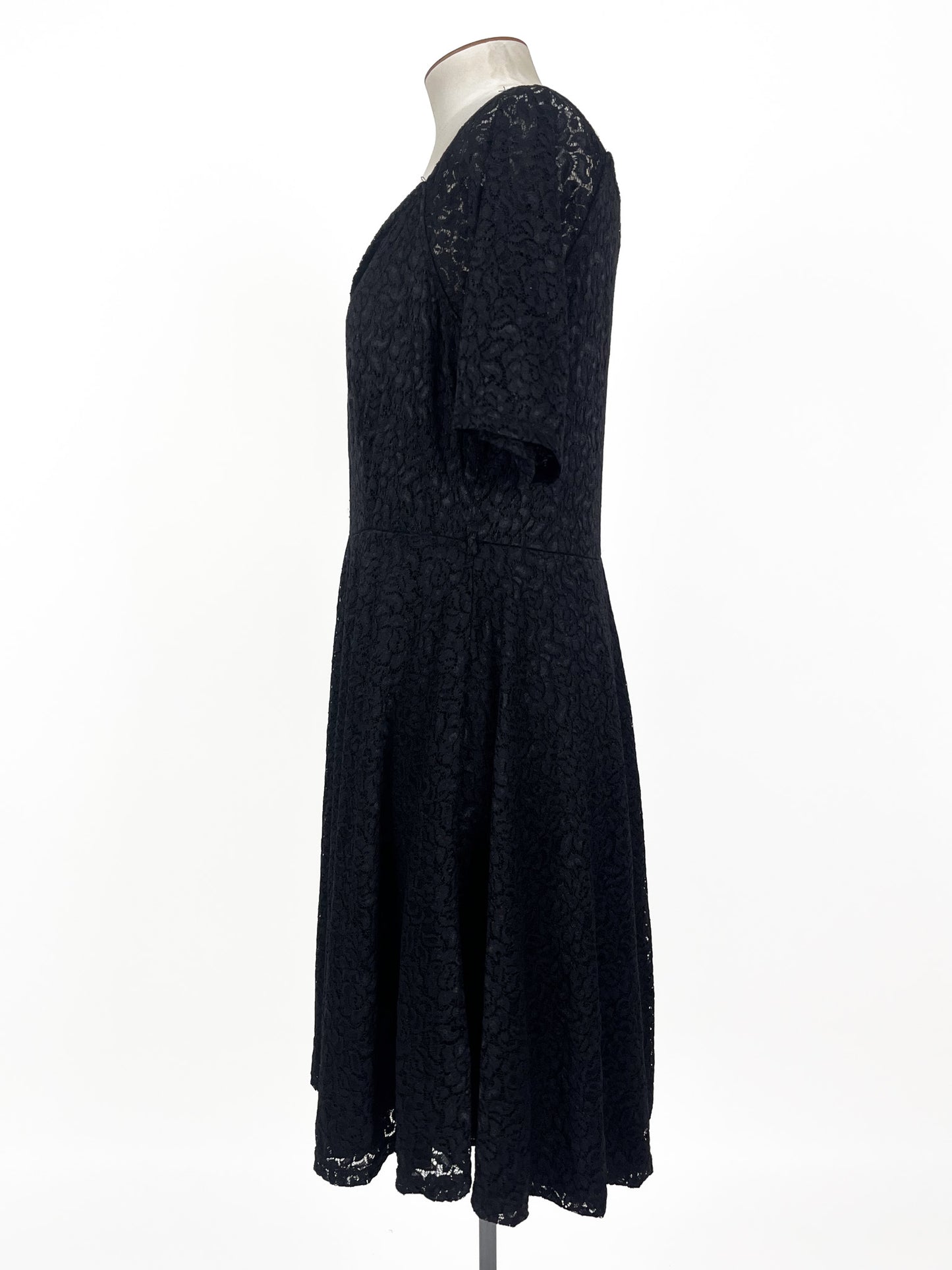 City Chic | Black Cocktail Dress | Size 16