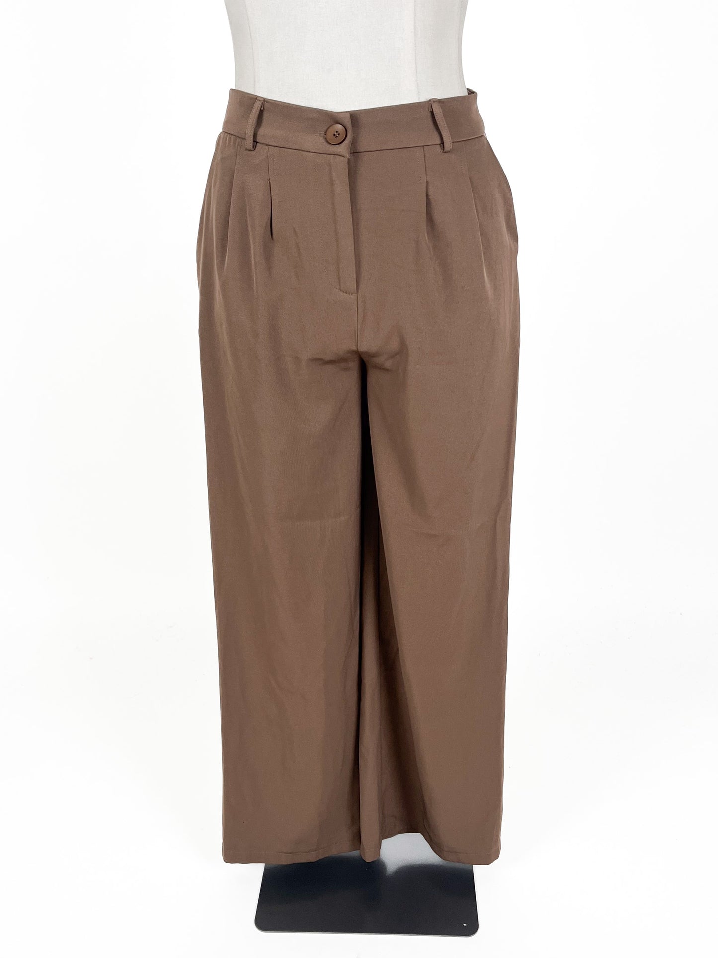 Princess Polly | Brown Wide leg Pants | Size 12