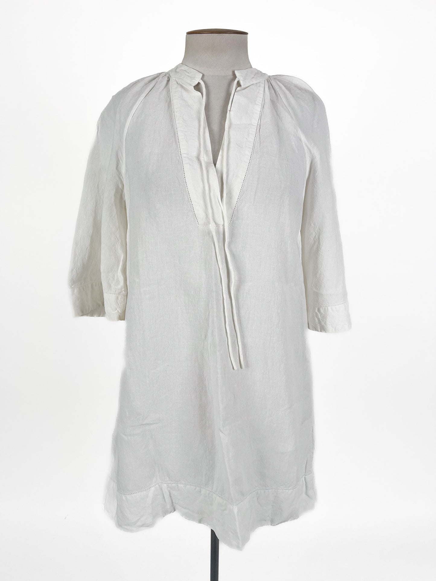 Marle | White Casual Dress | Size 10