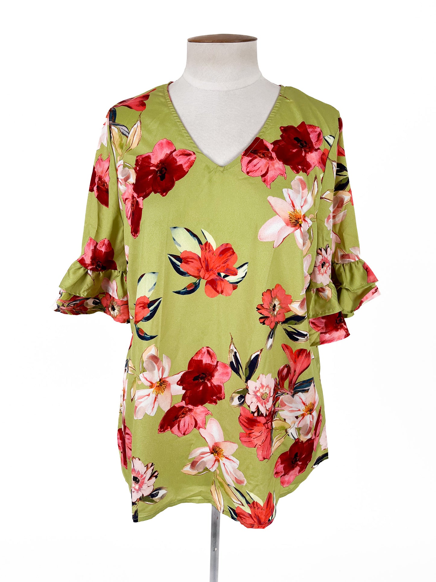 Sara | Multicoloured Casual Top | Size 14