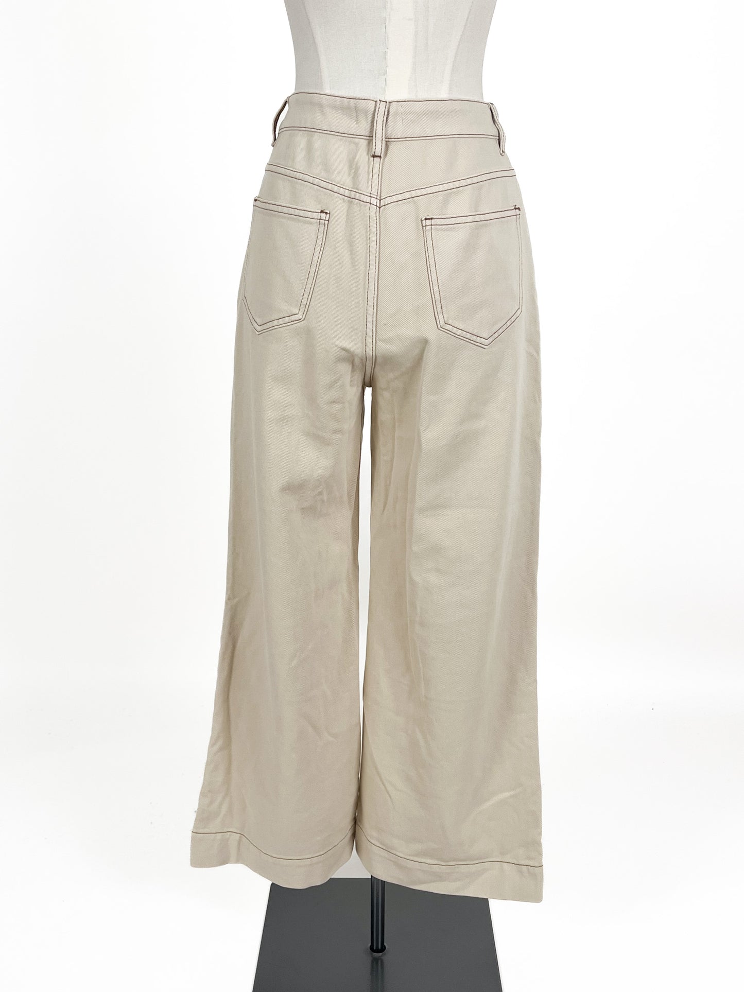 Lovet | Beige Jeans | Size S