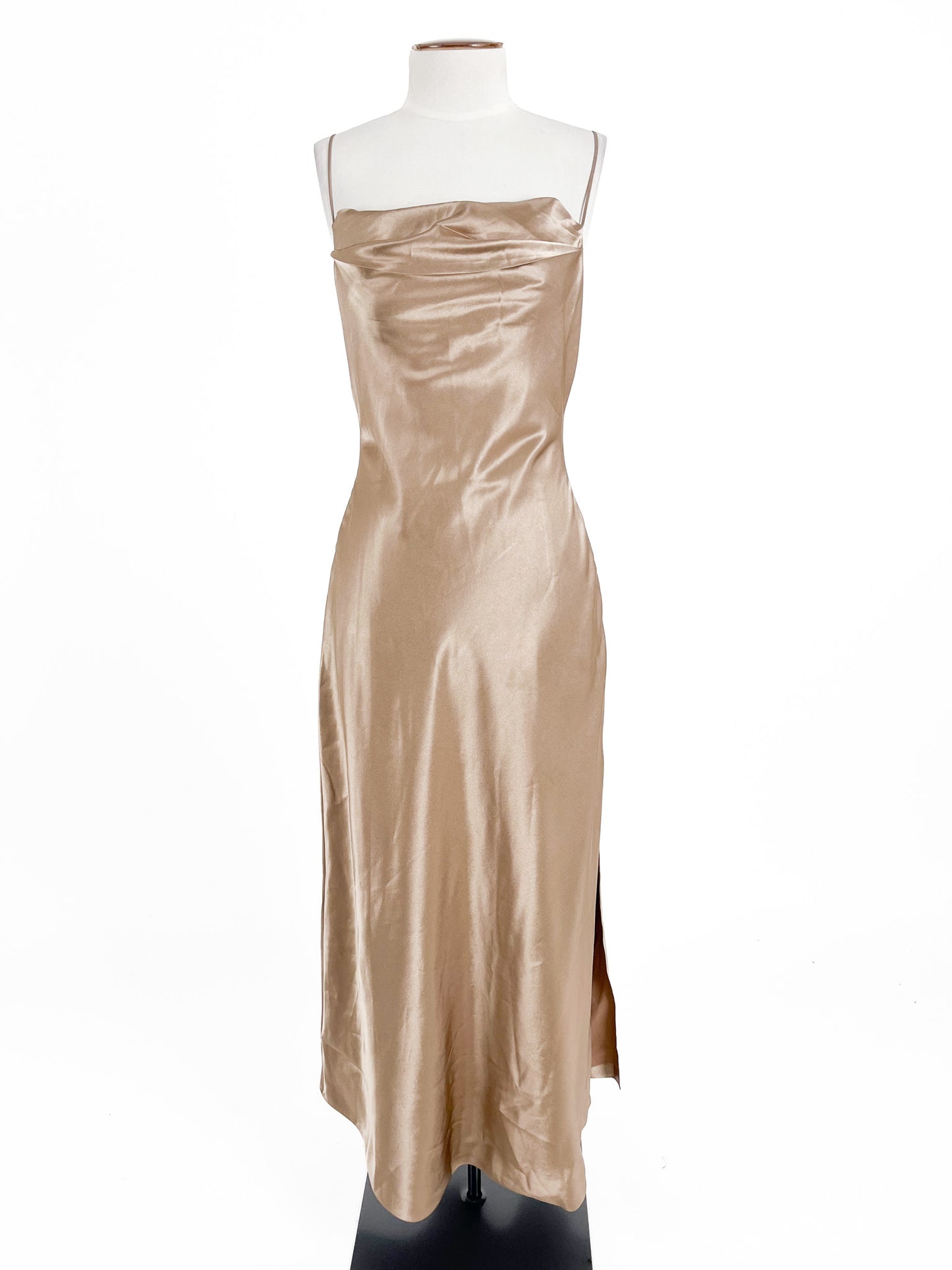 TN Silk | Brown Cocktail Dress | Size 8/10