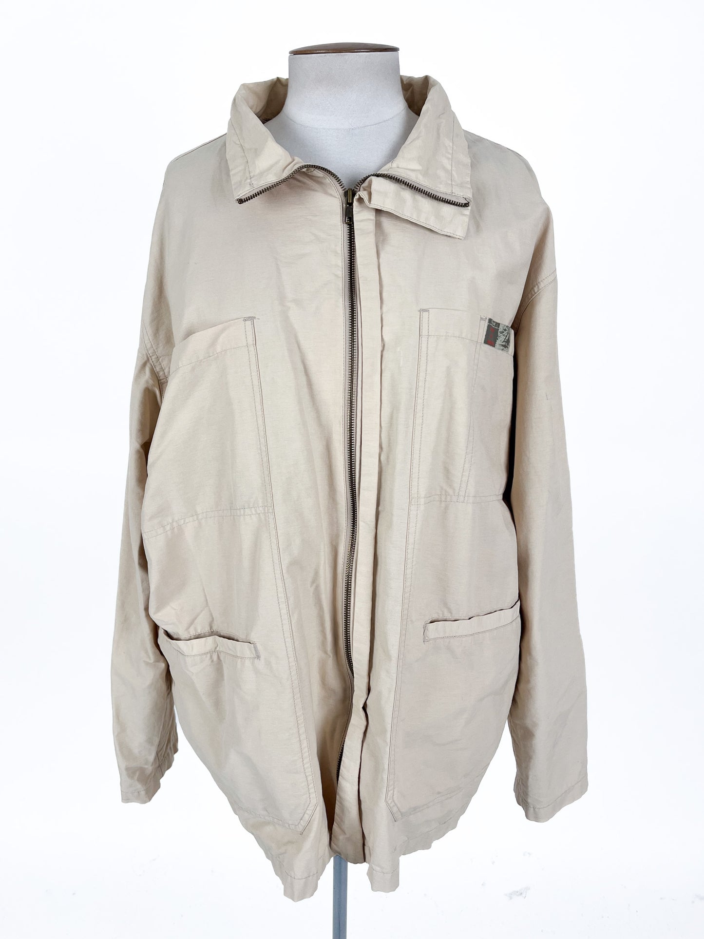 Terre De Marins | Beige Casual Jacket | Size XXL
