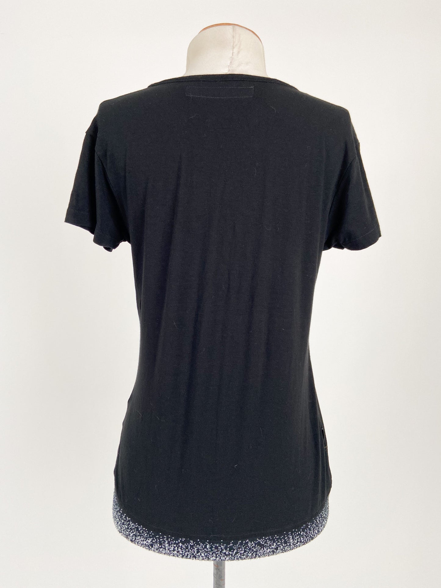 World | Black Casual Top | Size S