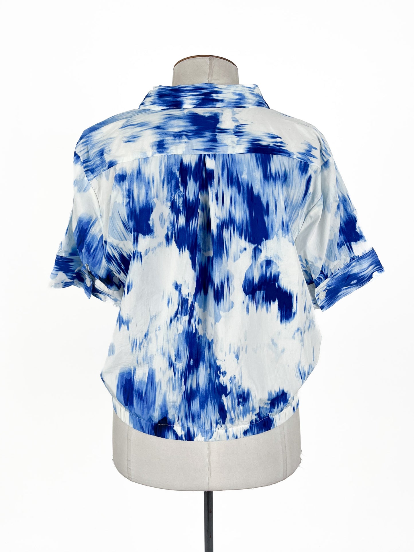 Simply Vera - White & Blue Shirt (Size L)