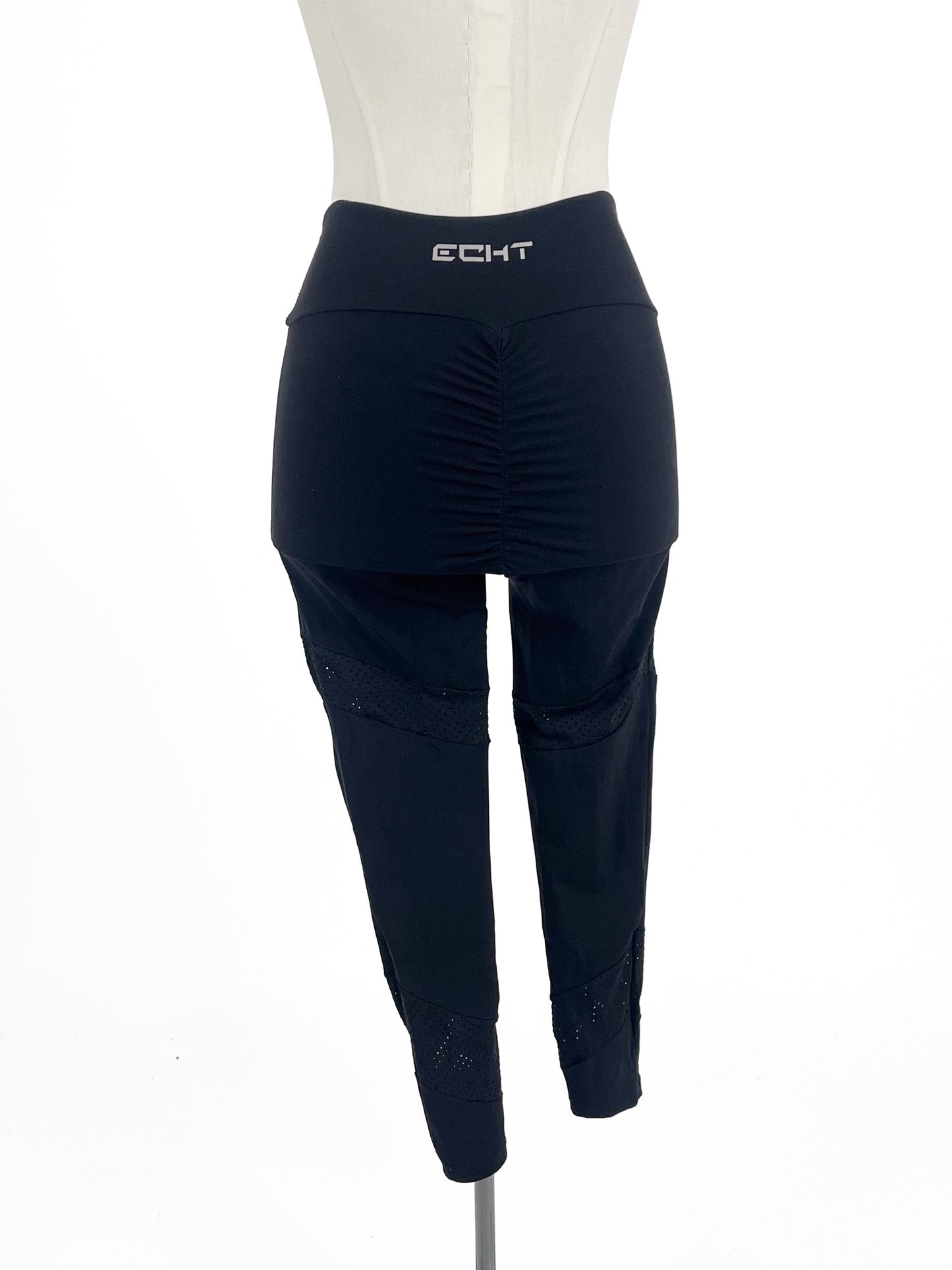 Echt | Black Casual Activewear Bottom | Size XS