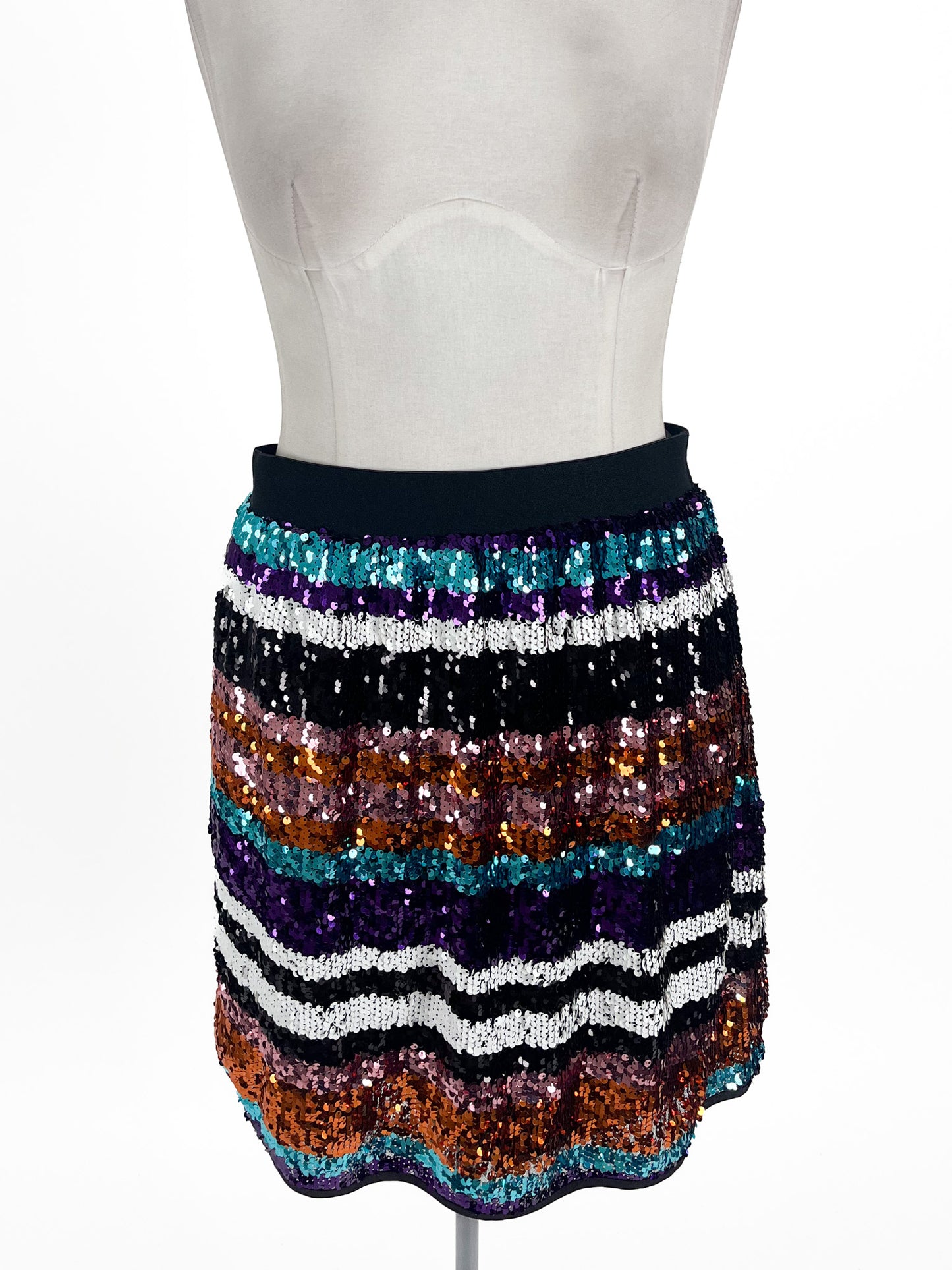 Augustine | Multicoloured Cocktail Skirt | Size XL
