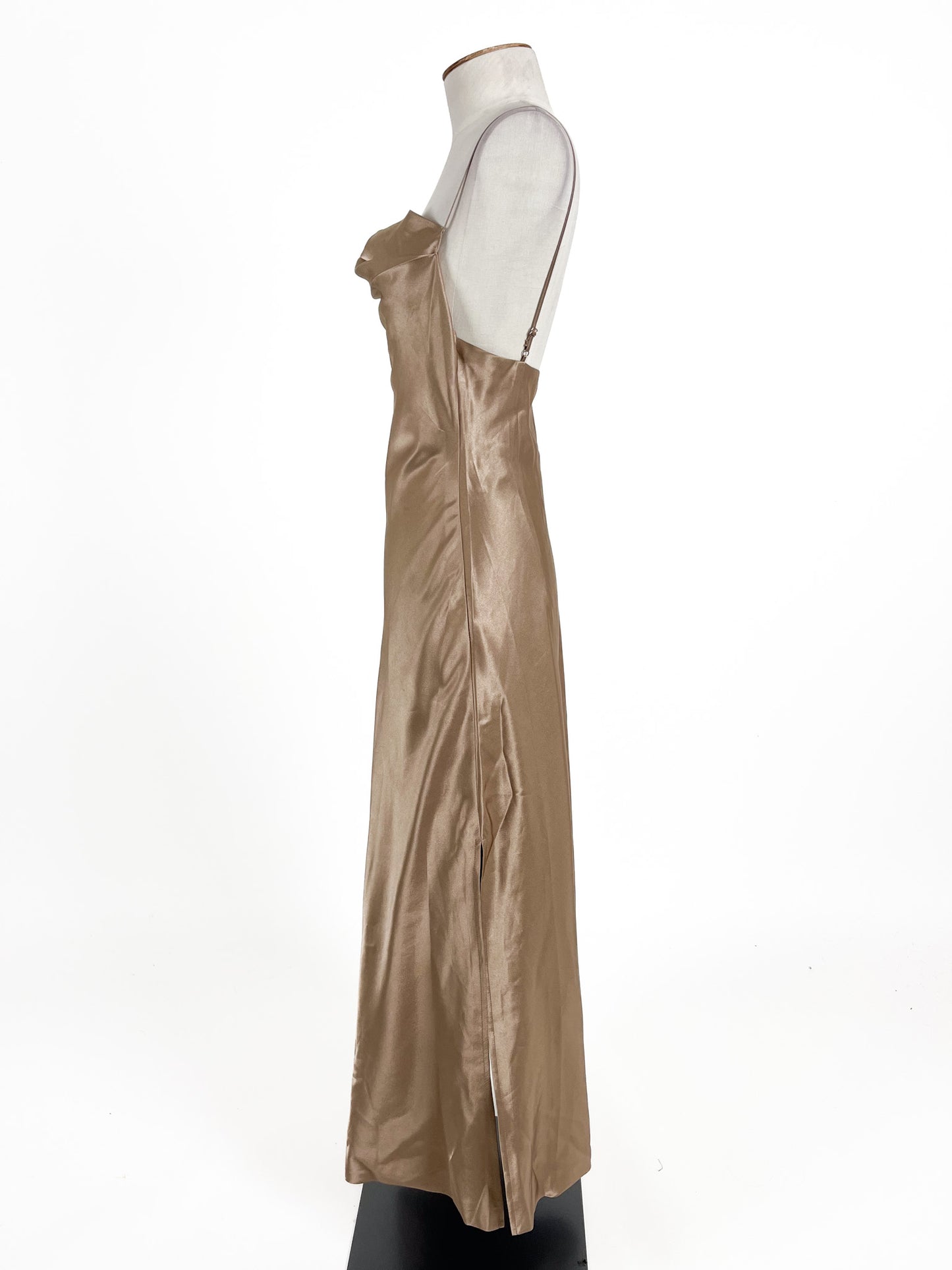 TN Silk | Brown Cocktail Dress | Size 8/10