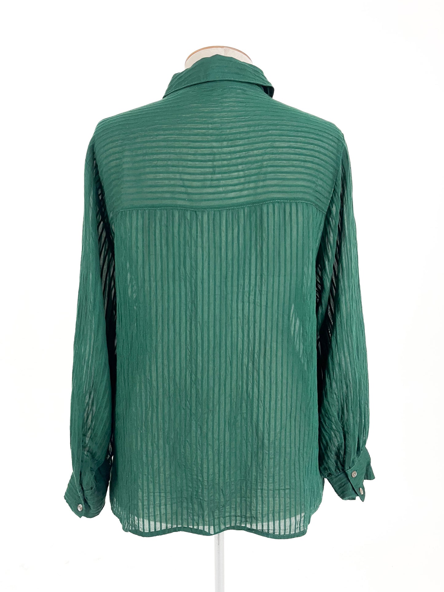 Country Road | Green Casual/Workwear Top | Size 12