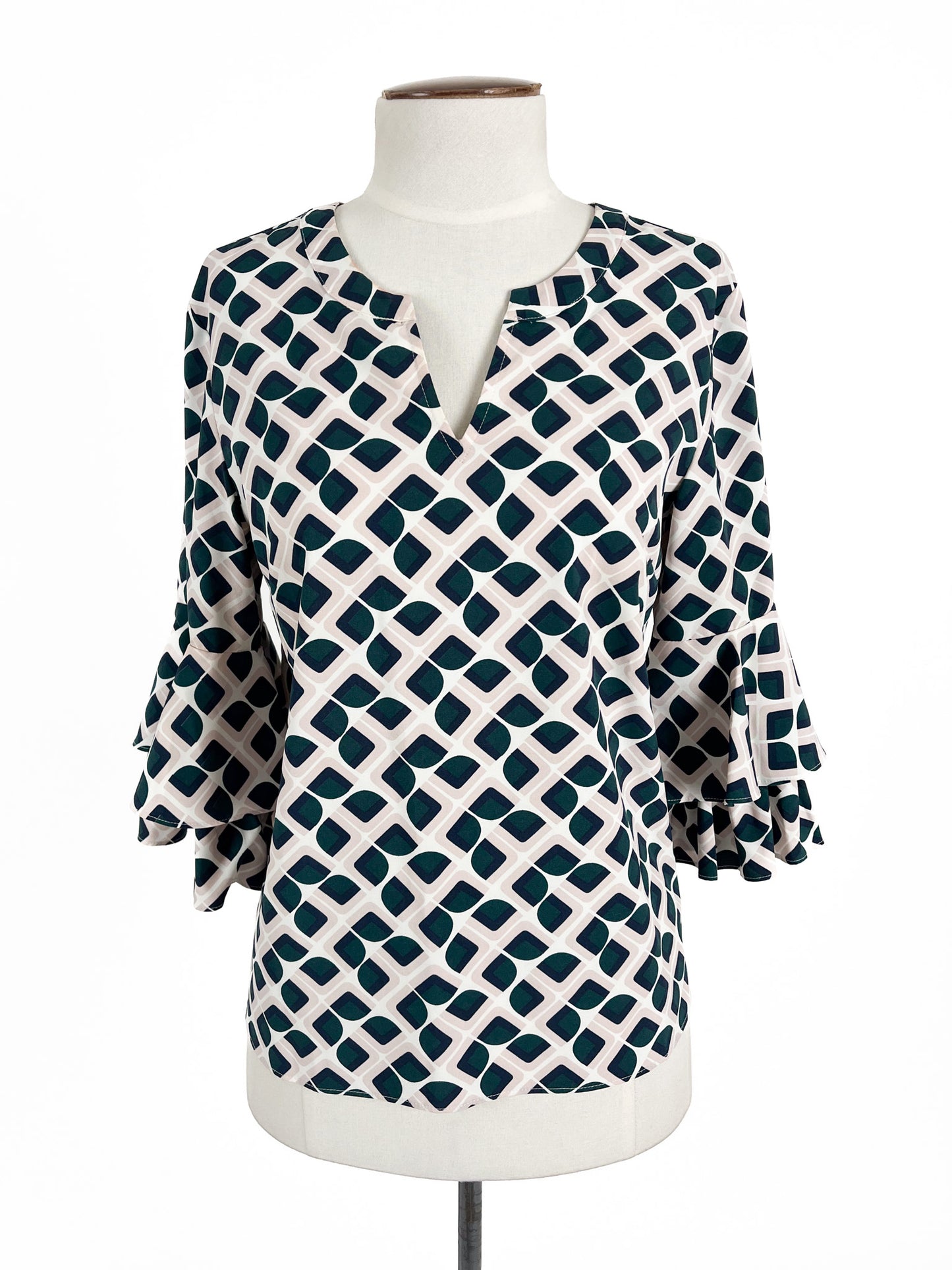Ann Taylor | Multicoloured Casual Top | Size XS