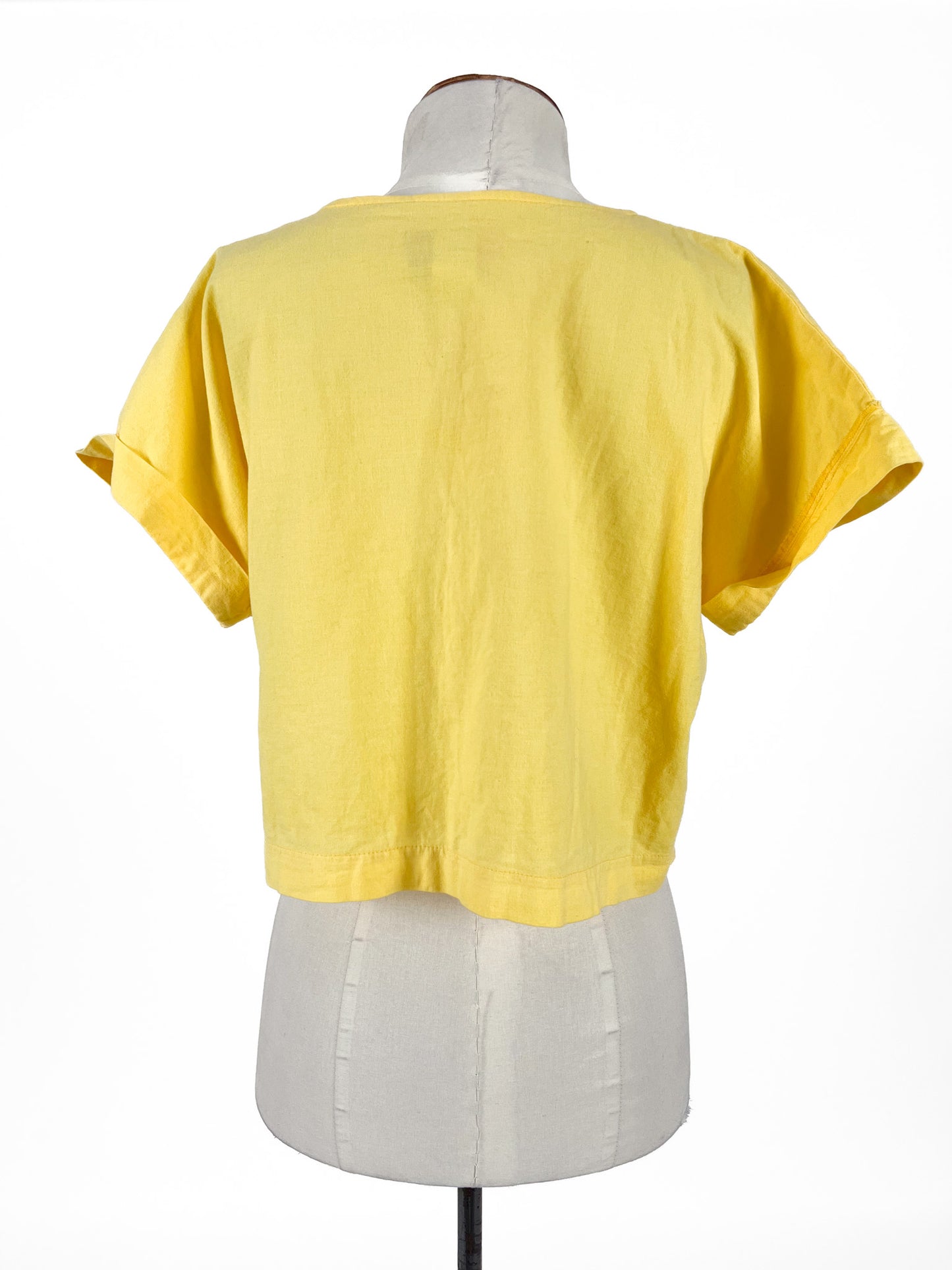 One Step Ahead | Yellow Casual Top | Size 14