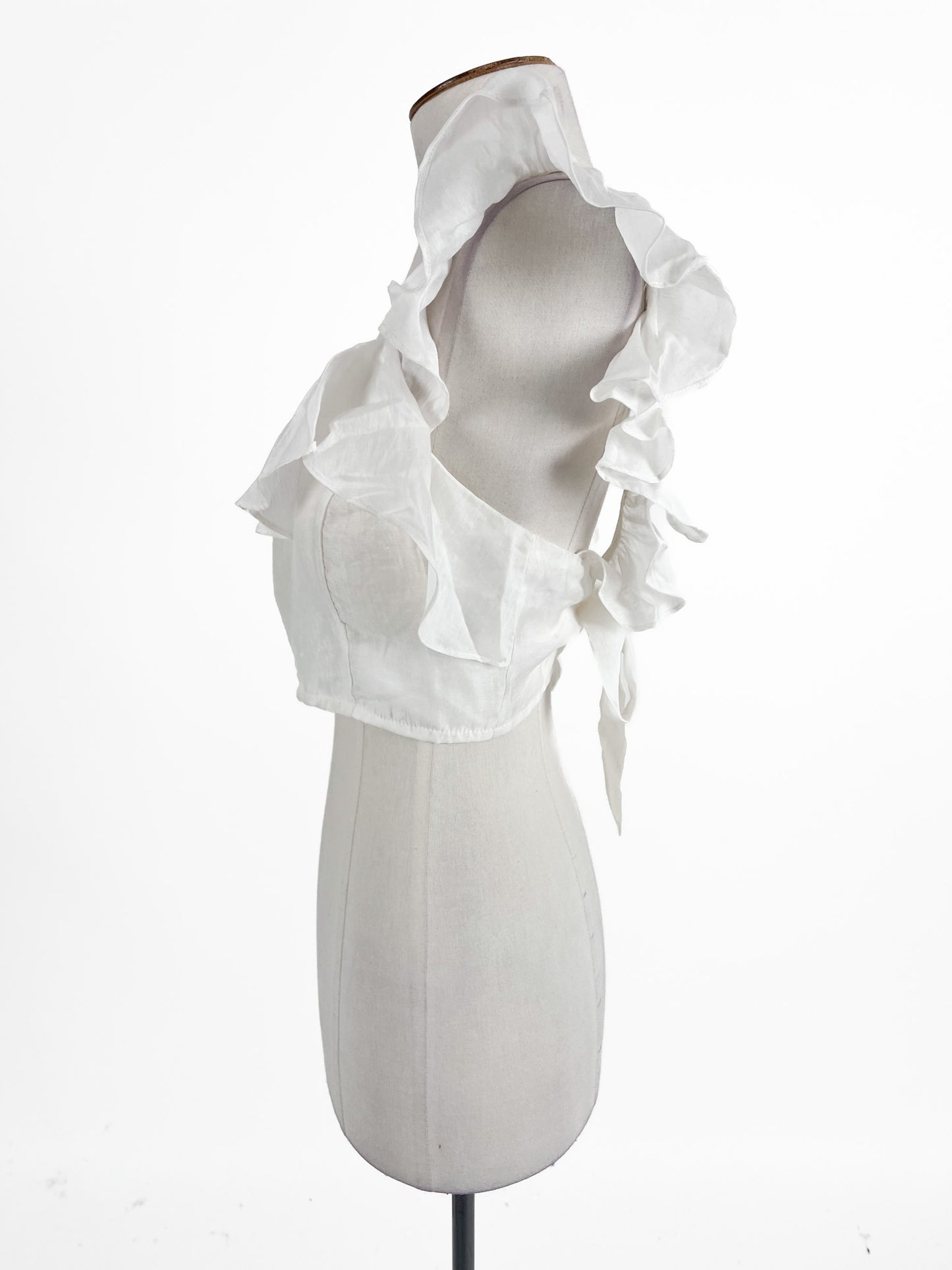 Pia | White Casual Top | Size XS