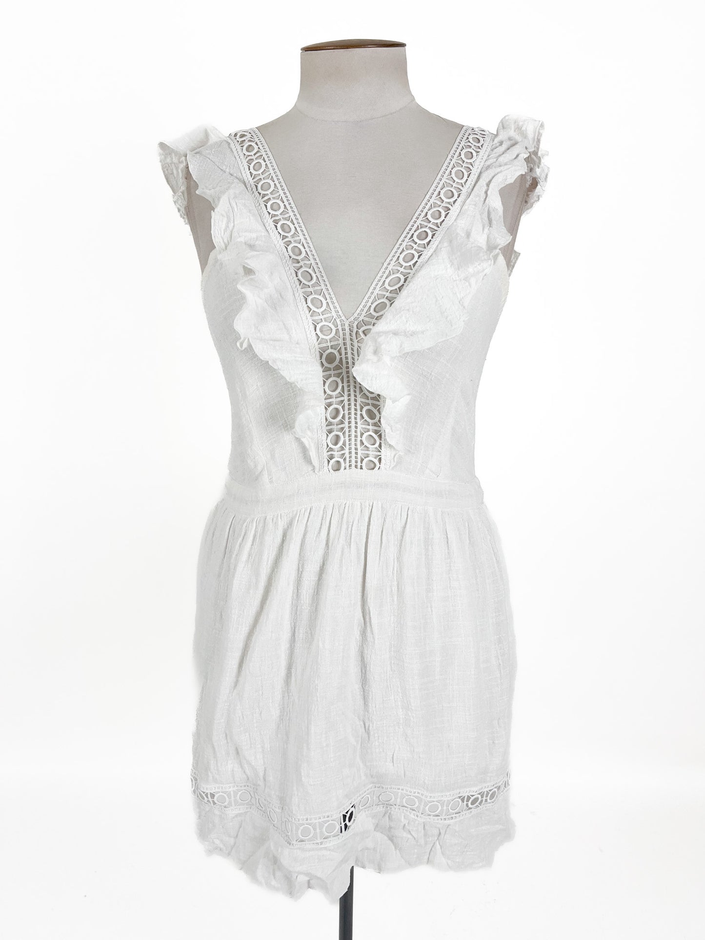 Lulu Yasmine | White Casual Dress | Size M