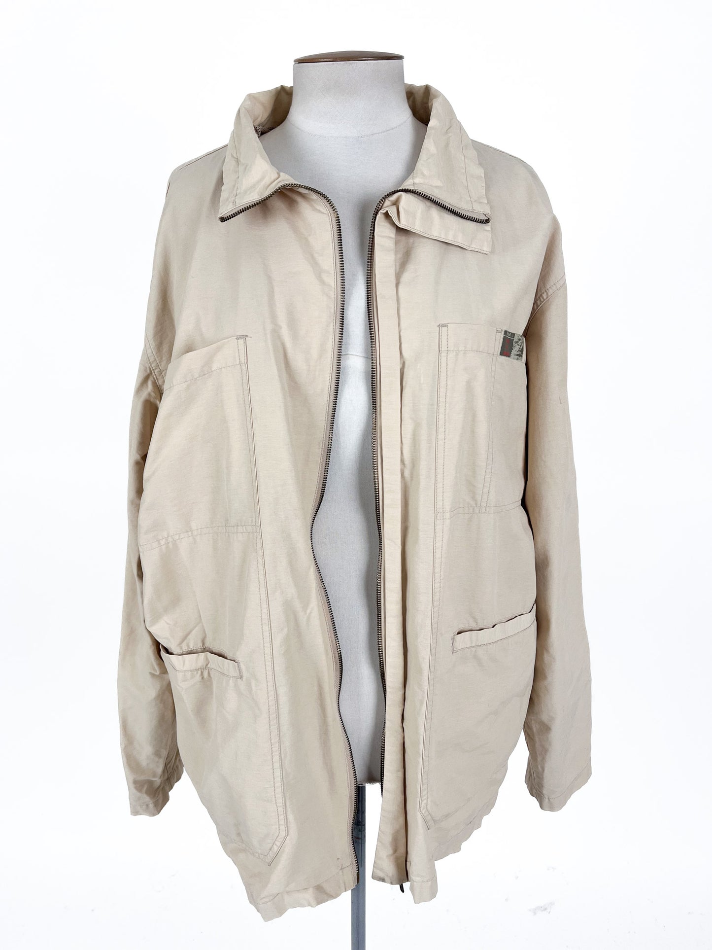 Terre De Marins | Beige Casual Jacket | Size XXL
