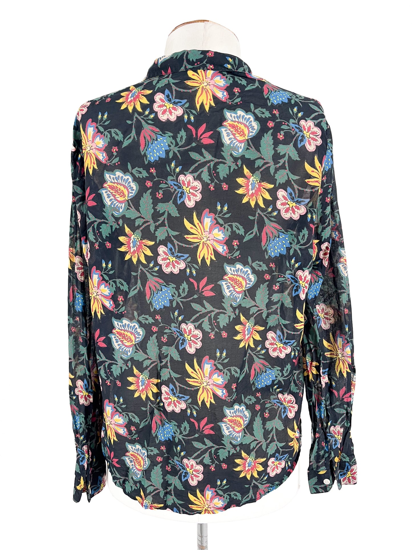 Sezane | Multicoloured Casual/Workwear Top | Size 6
