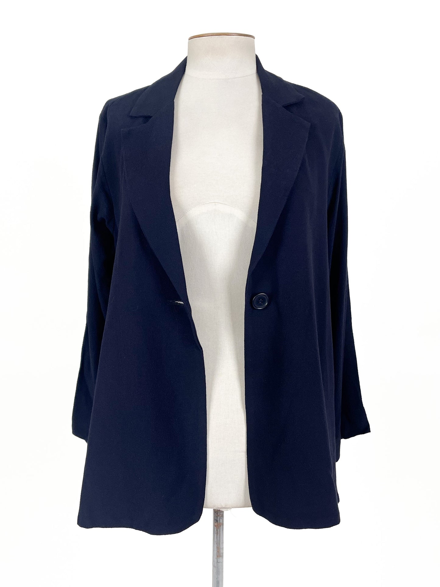 Staple + Cloth | Navy Cardigan | Size 10