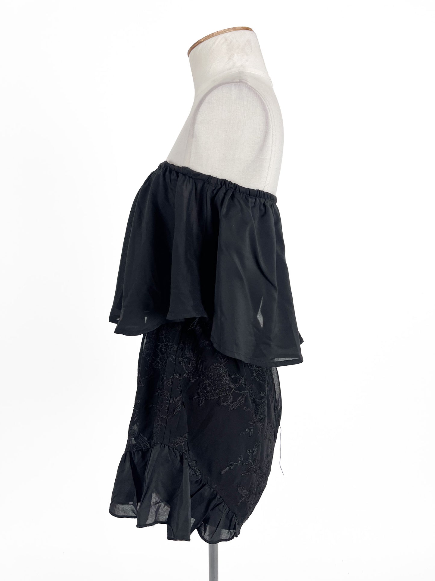 Reverse | Black Casual/Cocktail Playsuit | Size 6