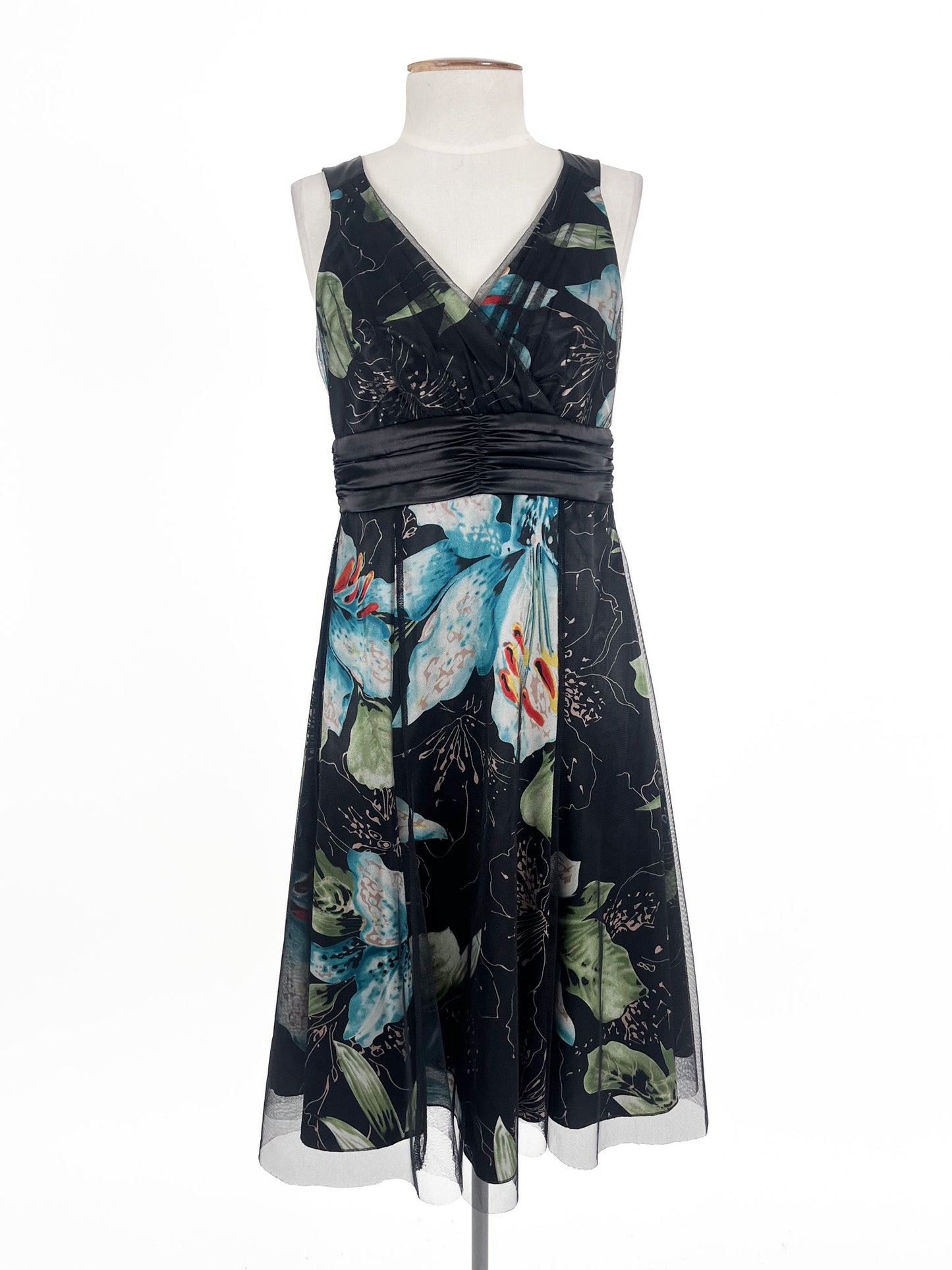 Stax | Black Cocktail Dress | Size 8