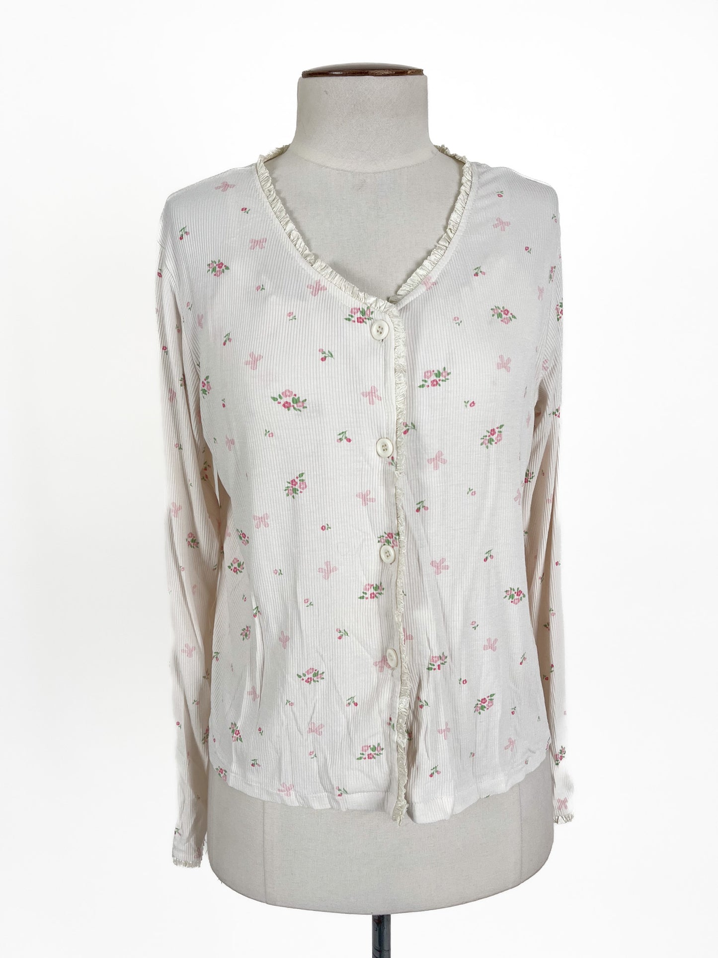 Unknown Brand | White Casual Top | Size L