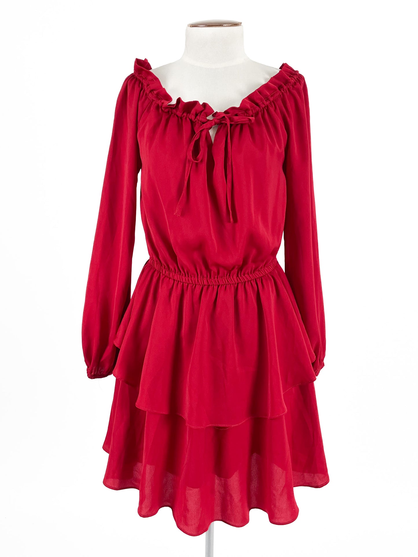 Pia | Red Casual/Cocktail Dress | Size S