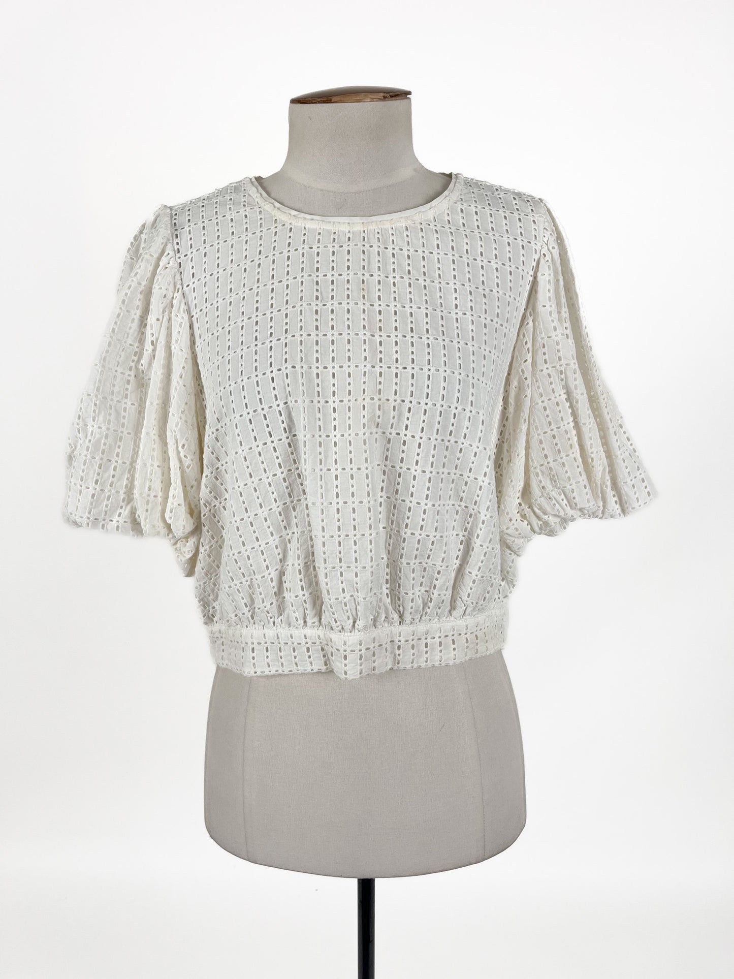 Hi There from Karen Walker - White Blouse (Size 10)