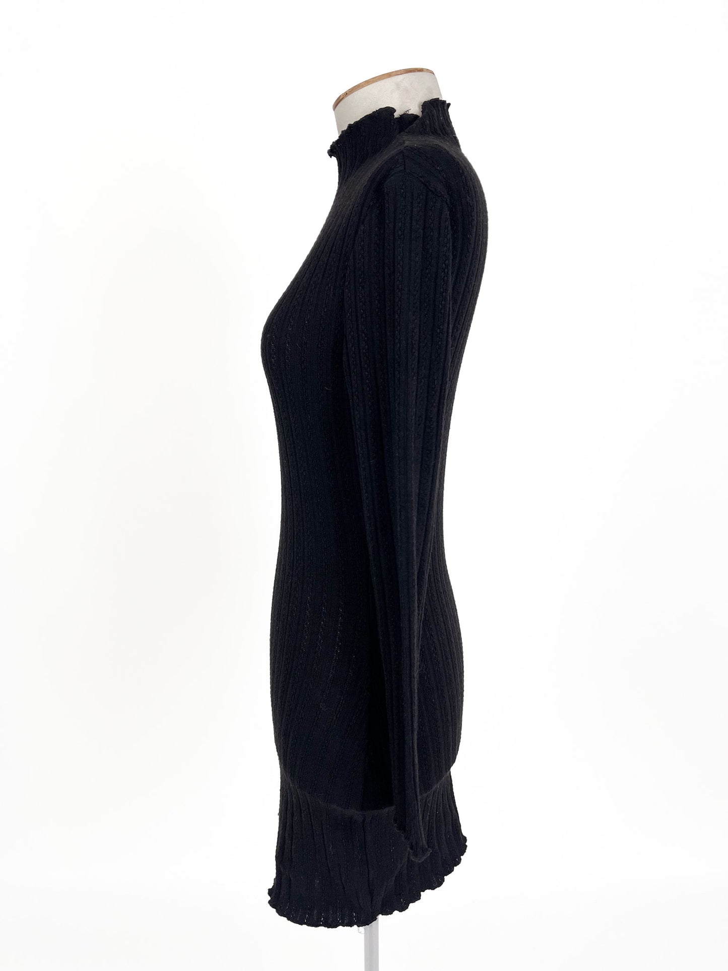 Morning Mist | Black Casual/Cocktail Dress | Size 8