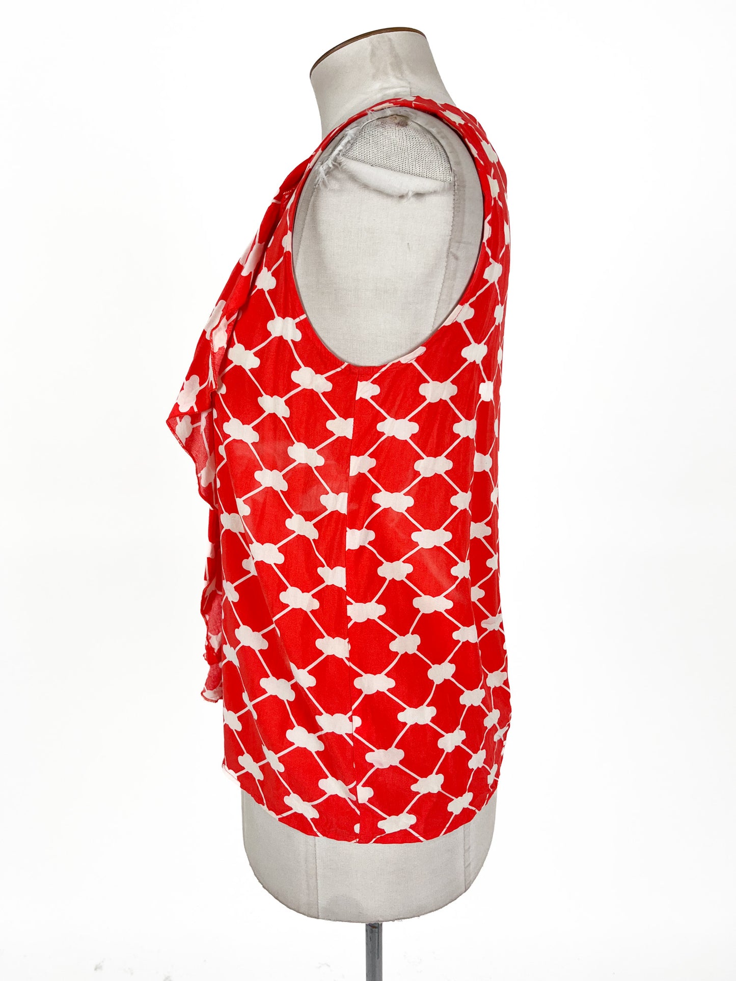 Hi There from Karen Walker | Red Casual Top | Size 10