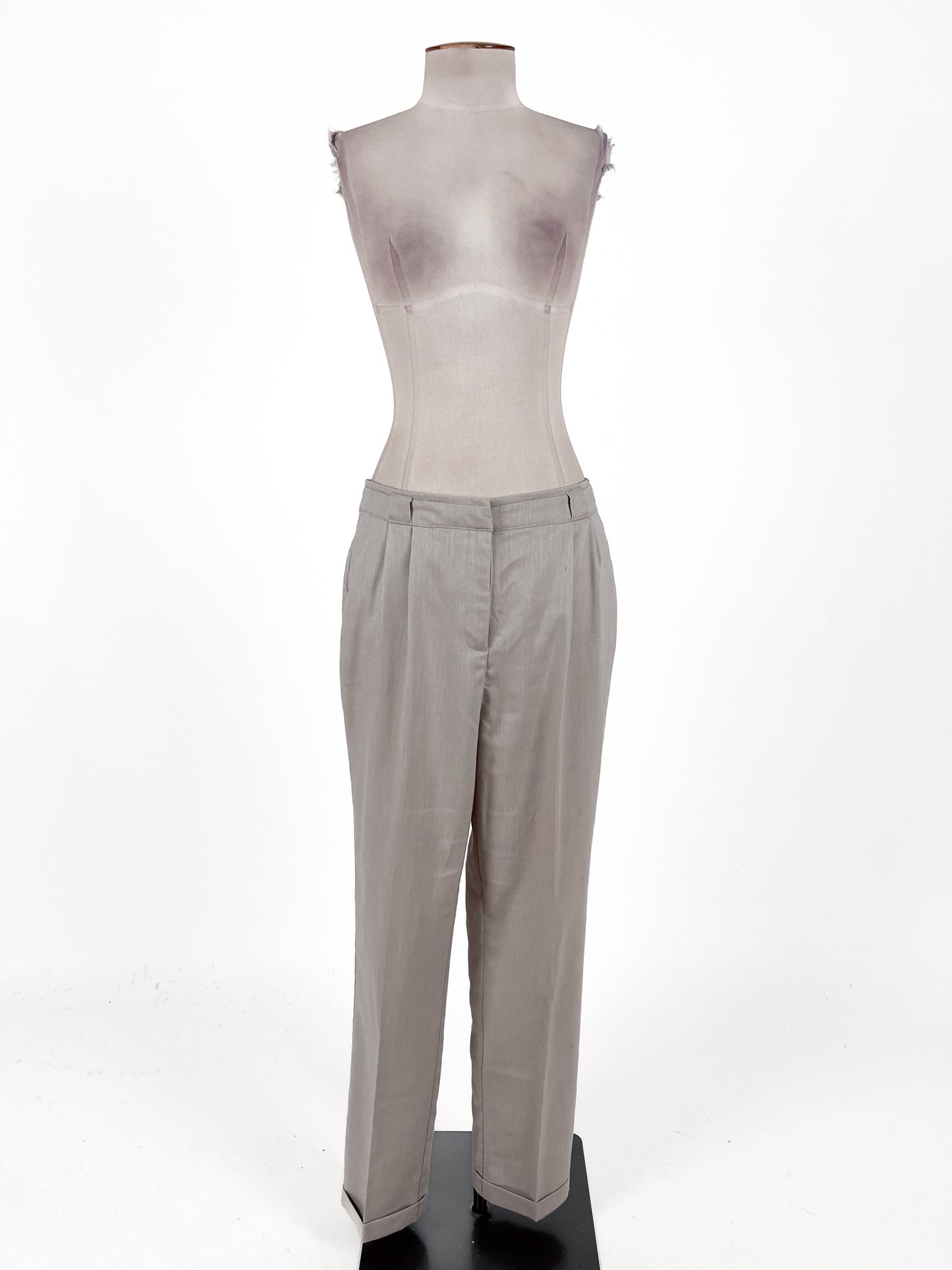 Oasis | Grey Straight fit Pants | Size 10