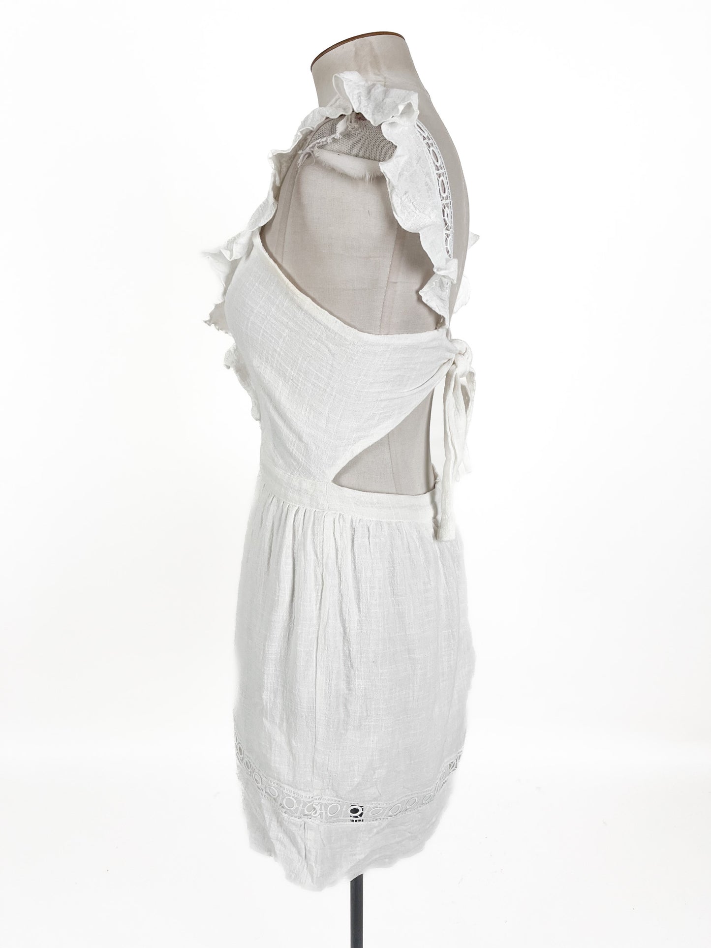 Lulu Yasmine | White Casual Dress | Size M