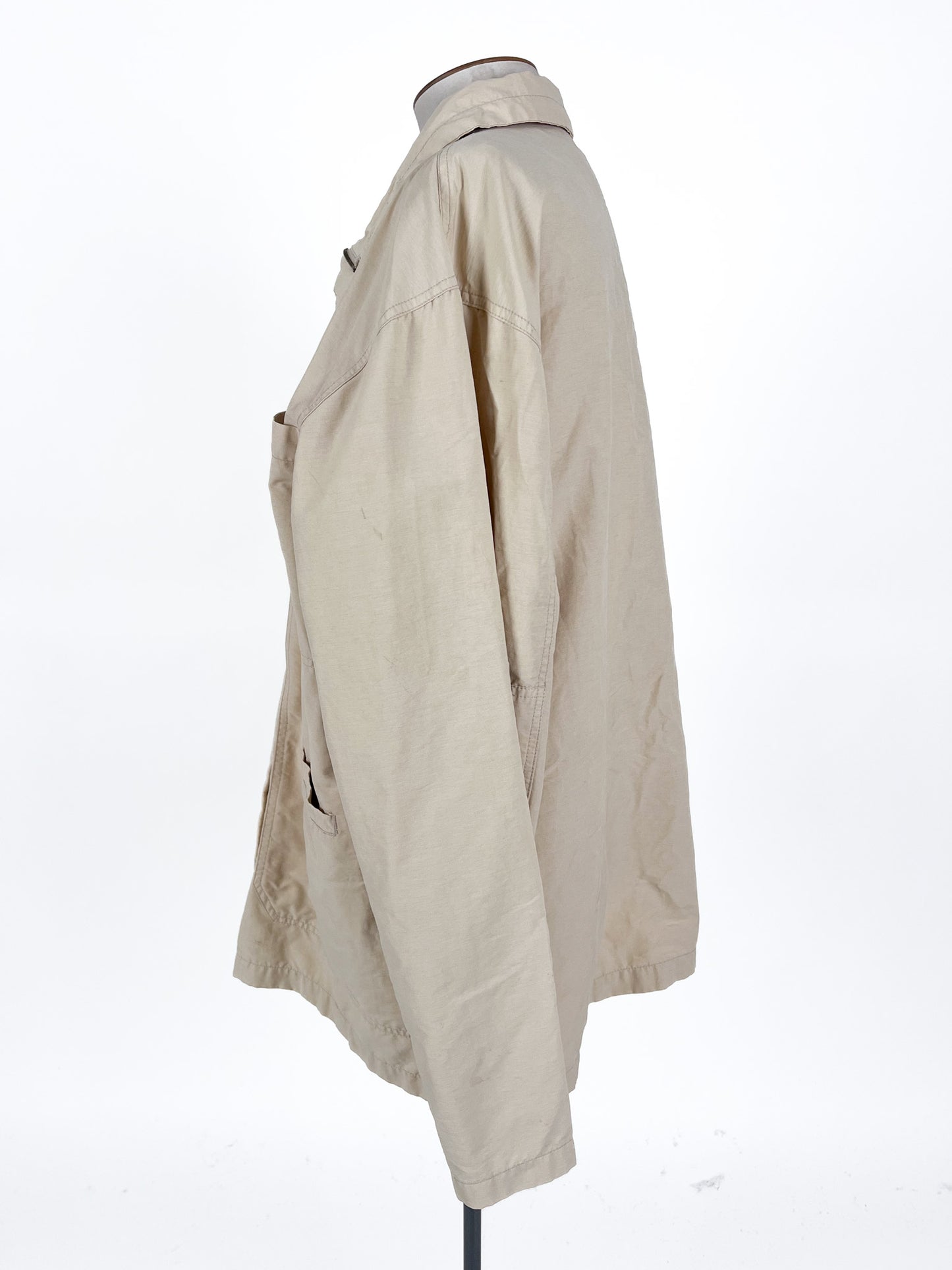 Terre De Marins | Beige Casual Jacket | Size XXL