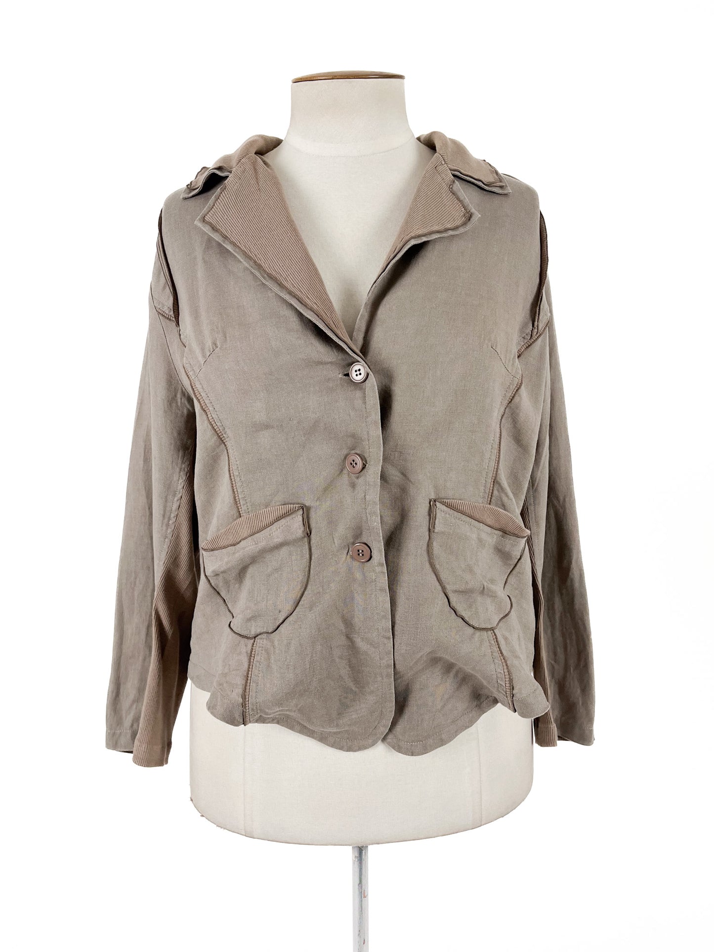 Animale | Brown Casual Jacket | Size 12