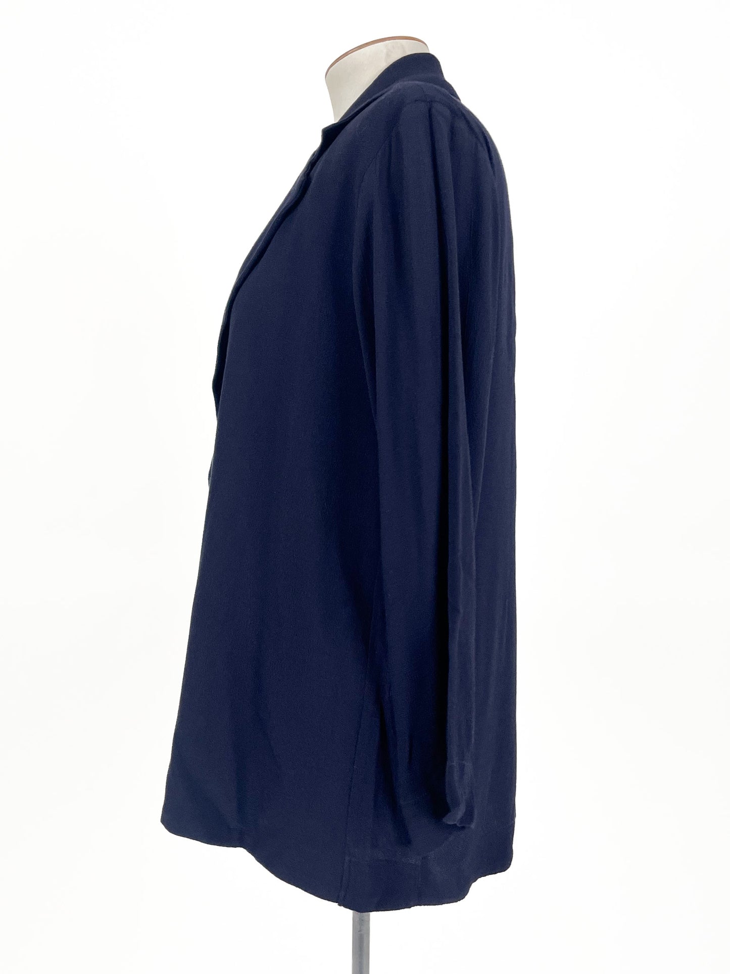 Staple + Cloth | Navy Cardigan | Size 10