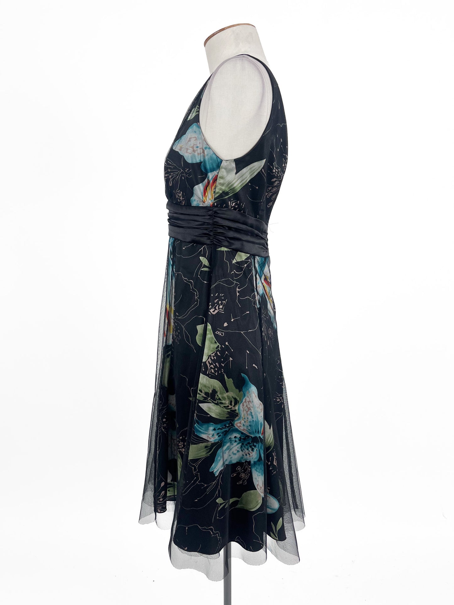 Stax | Black Cocktail Dress | Size 8