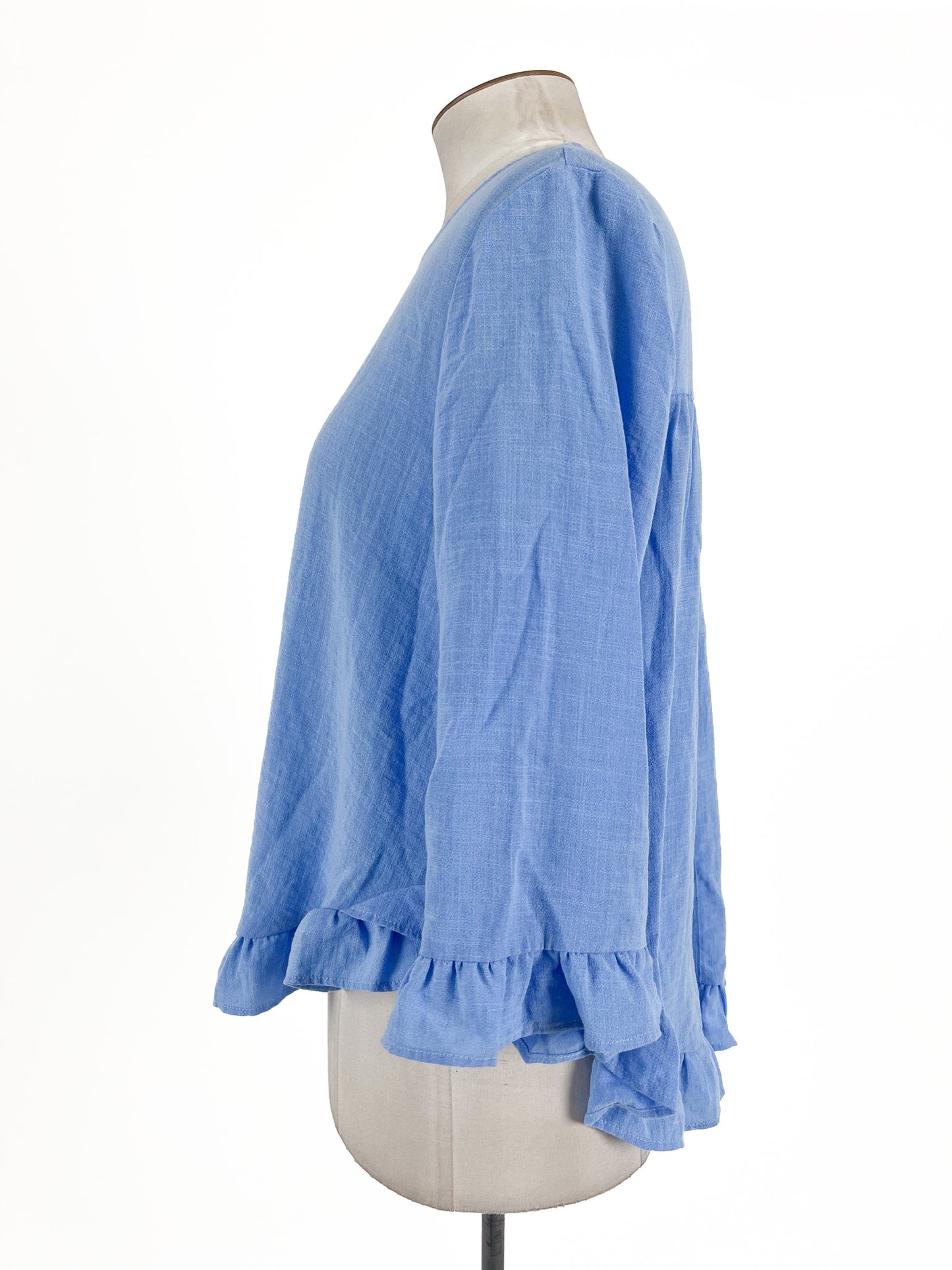 Whistle | Blue Casual Top | Size 10
