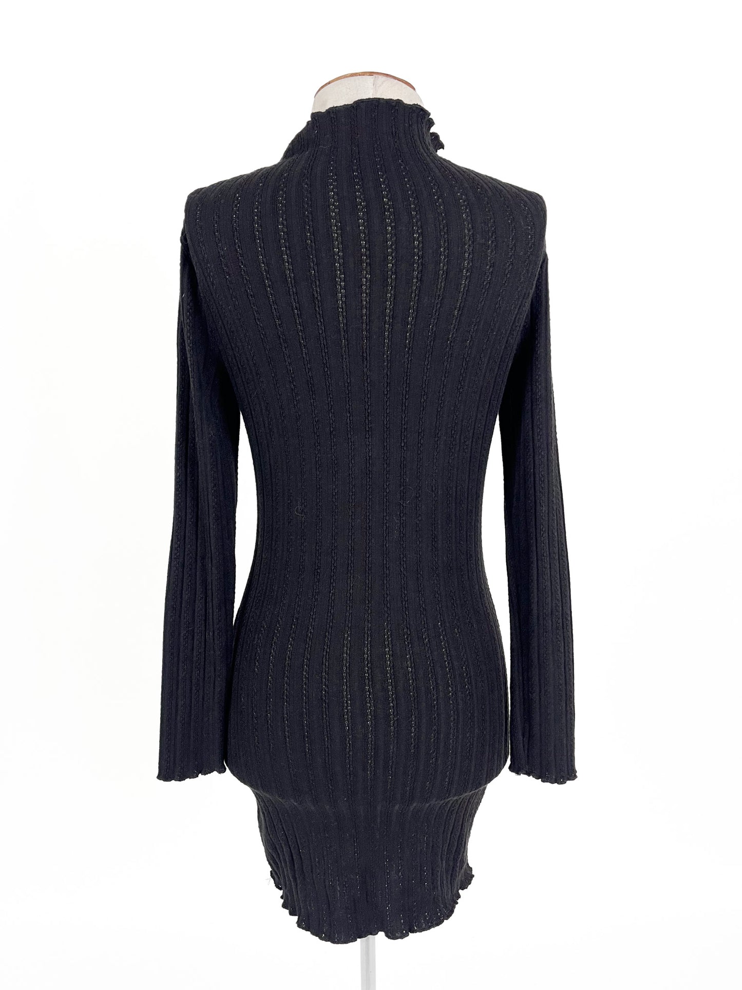 Morning Mist | Black Casual/Cocktail Dress | Size 8