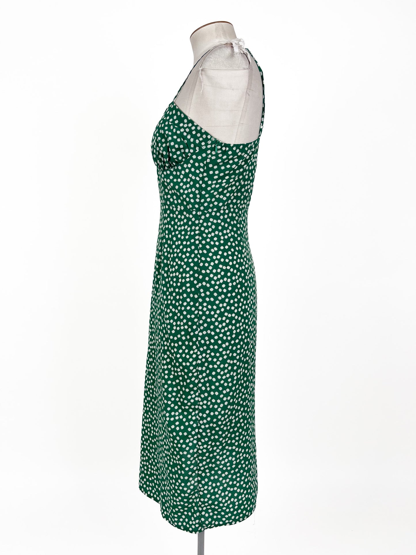 Pink Diamond | Green Dress | Size L