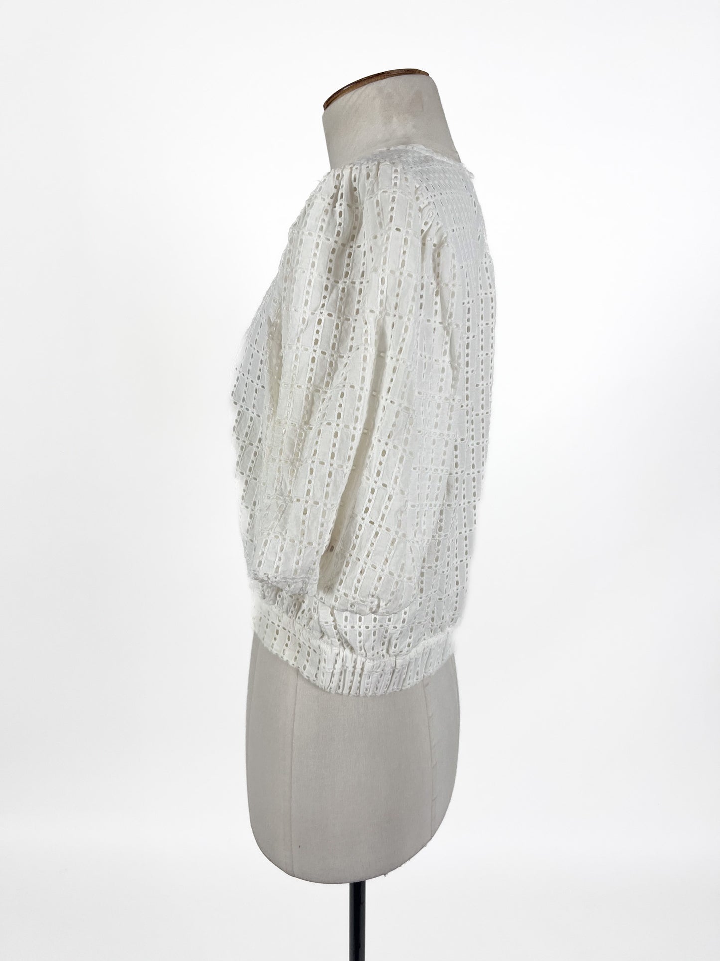 Hi There from Karen Walker - White Blouse (Size 10)