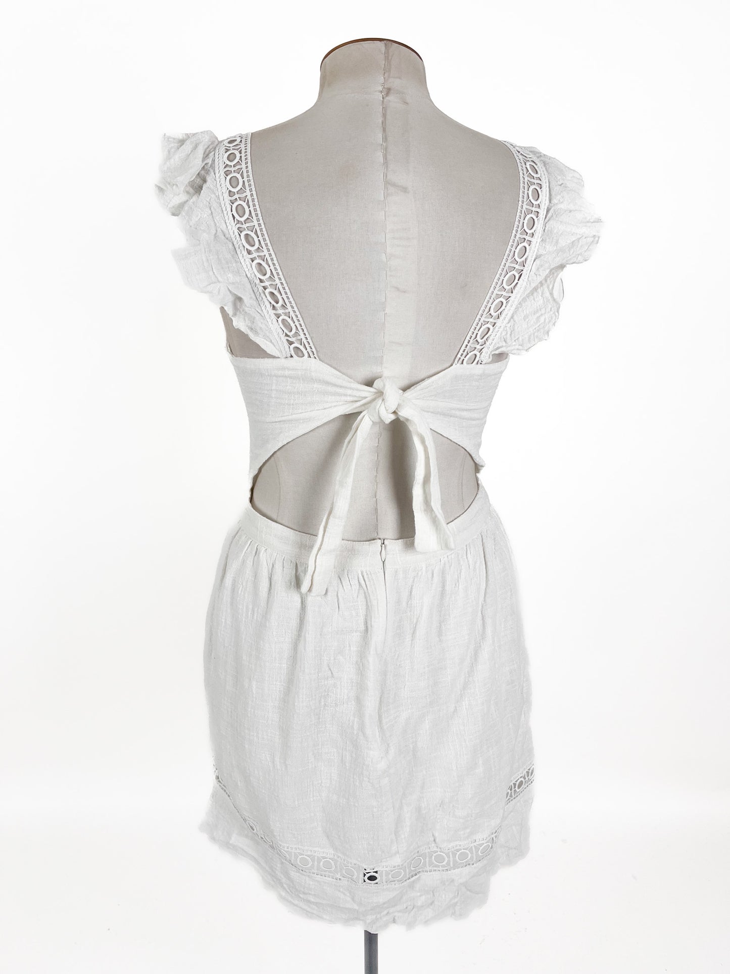 Lulu Yasmine | White Casual Dress | Size M