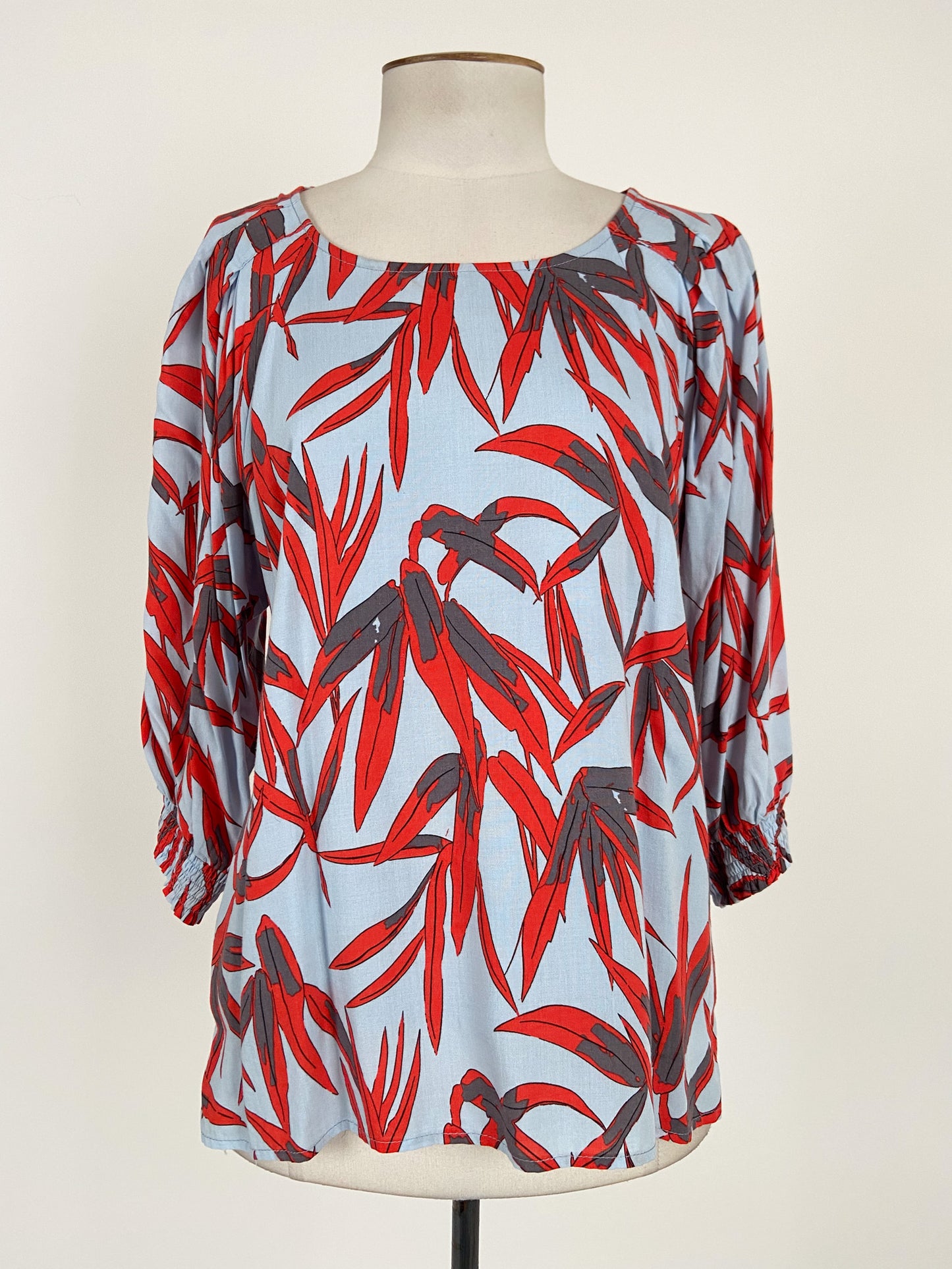 Leo + Be | Multicoloured Workwear Top | Size 10
