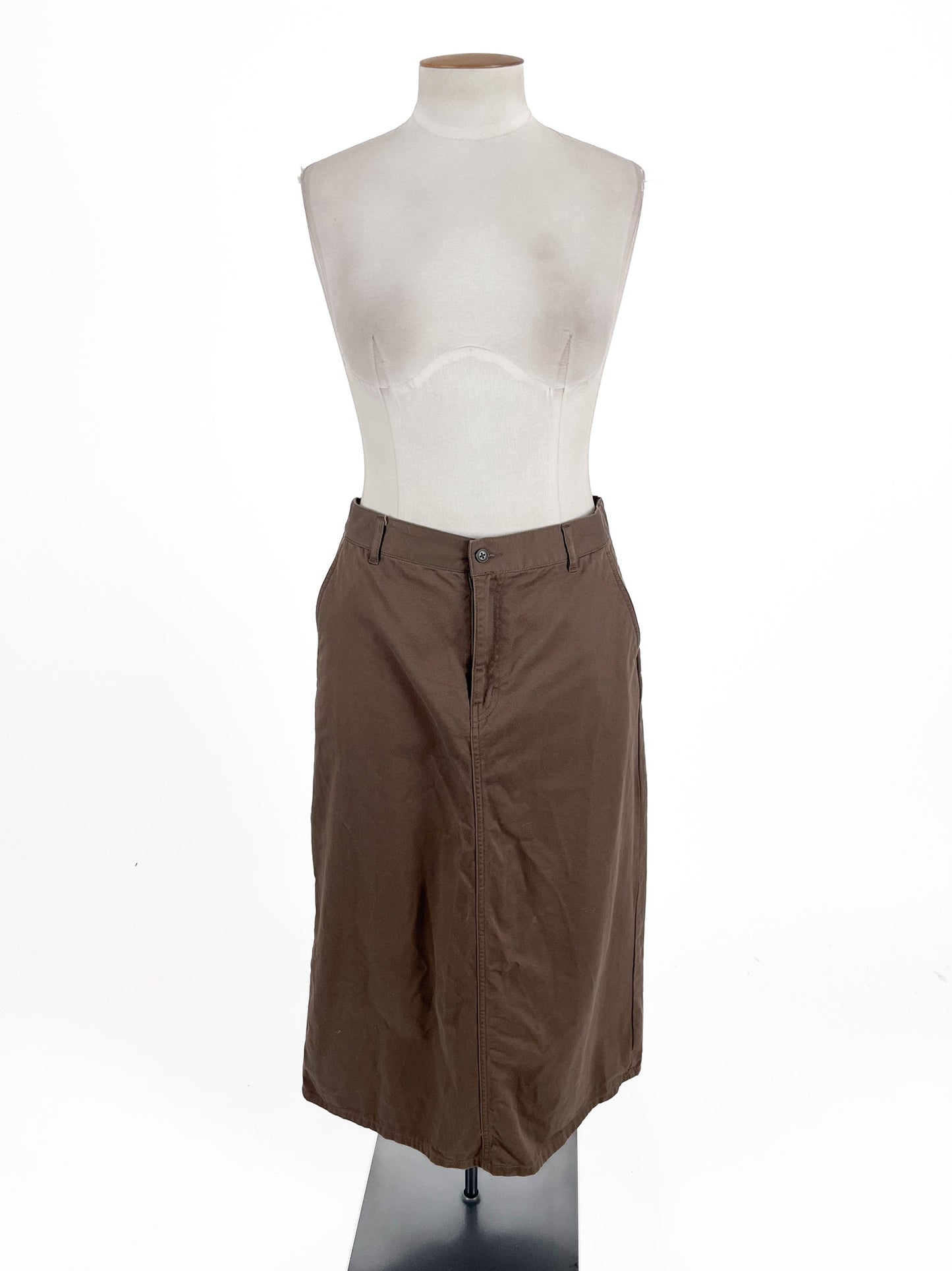 Muji | Brown Casual/Workwear Skirt | Size XL