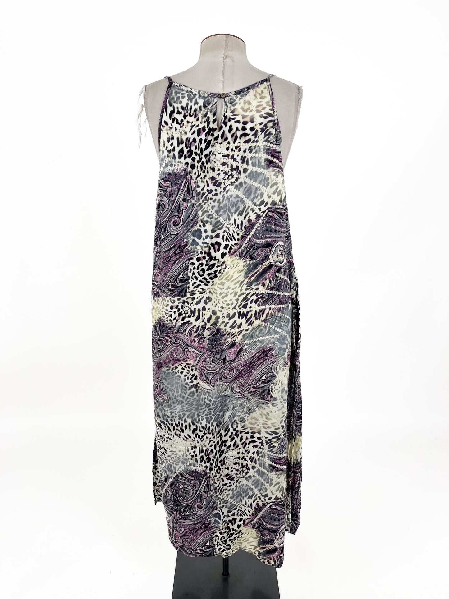 Zac & Me - Multicoloured Midi Dress (Size XL)