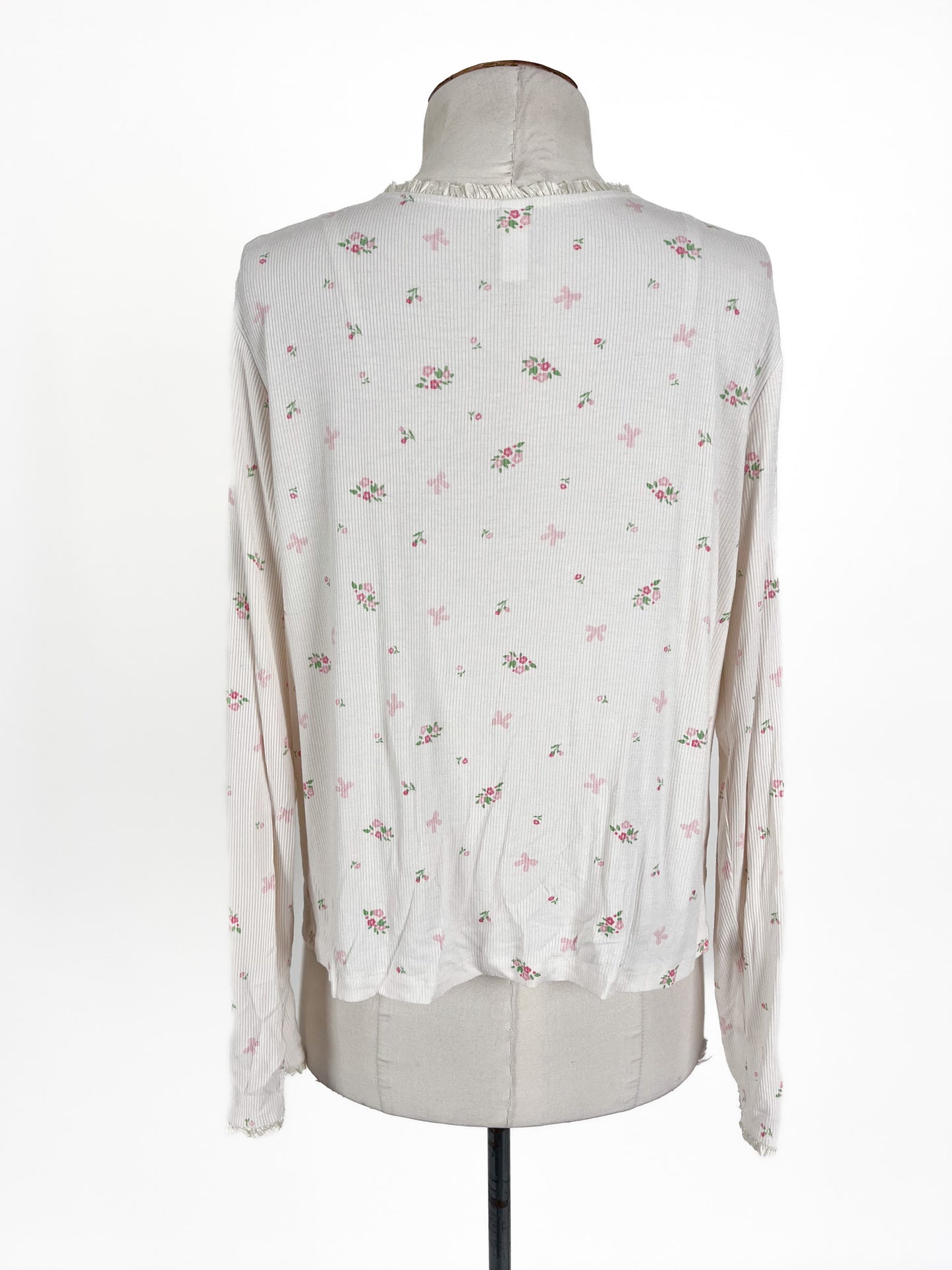 Unknown Brand | White Casual Top | Size L