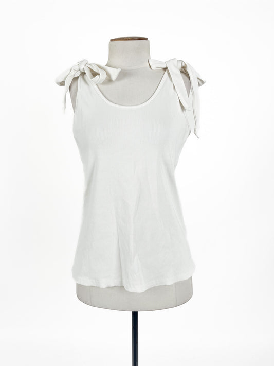 Addison - White Tank Top (Size 10)