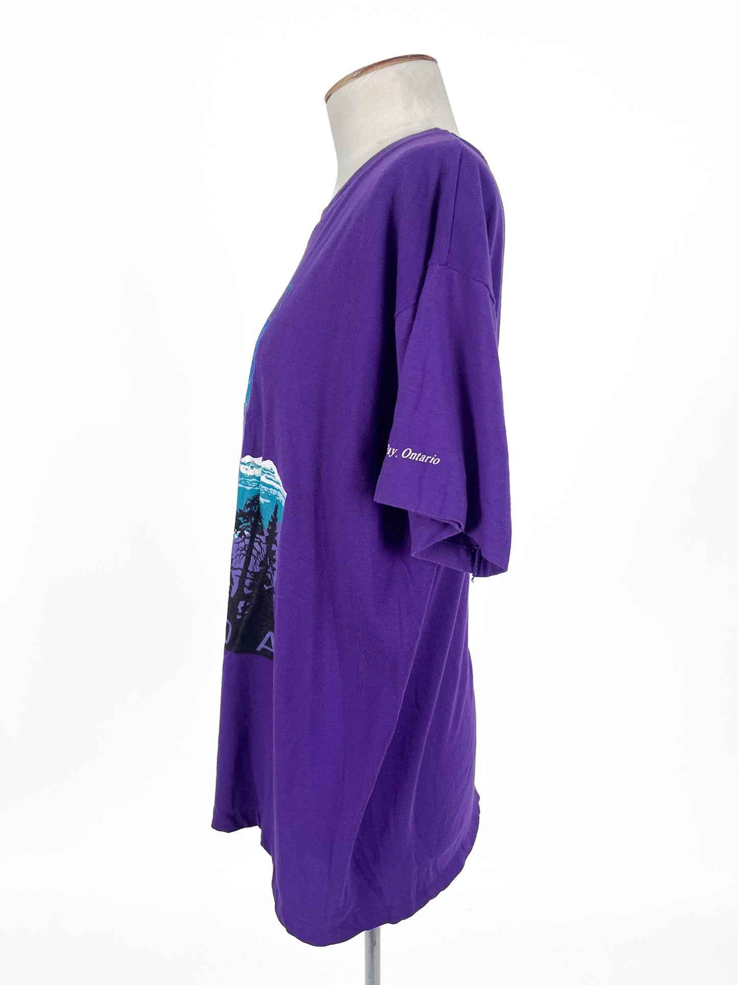 Harlequin - Purple T-shirt (Size L)