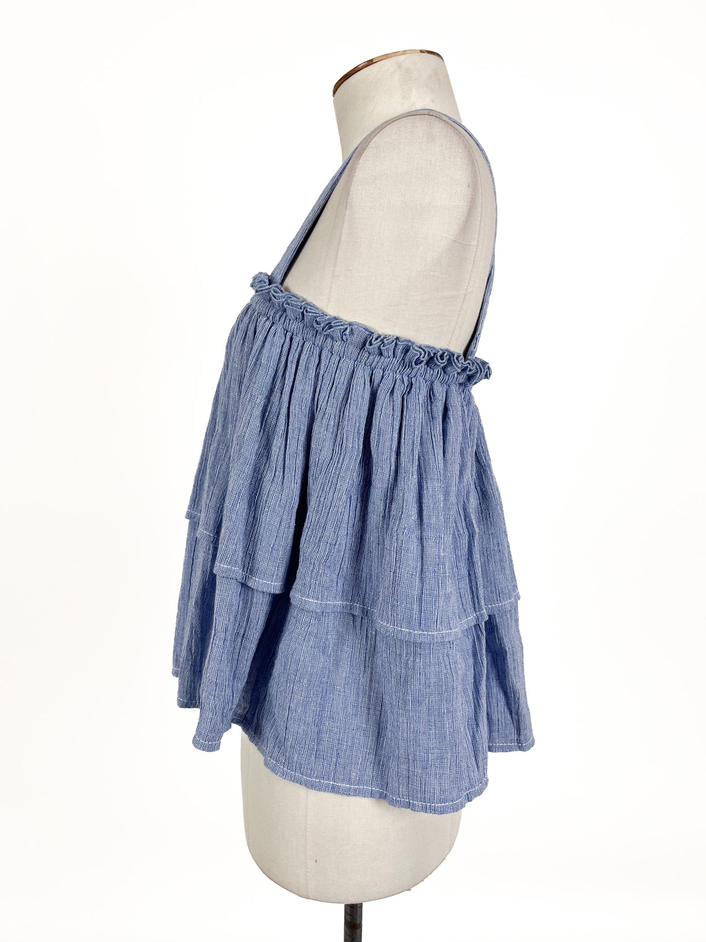 Karen Walker | Blue Casual Top | Size 6