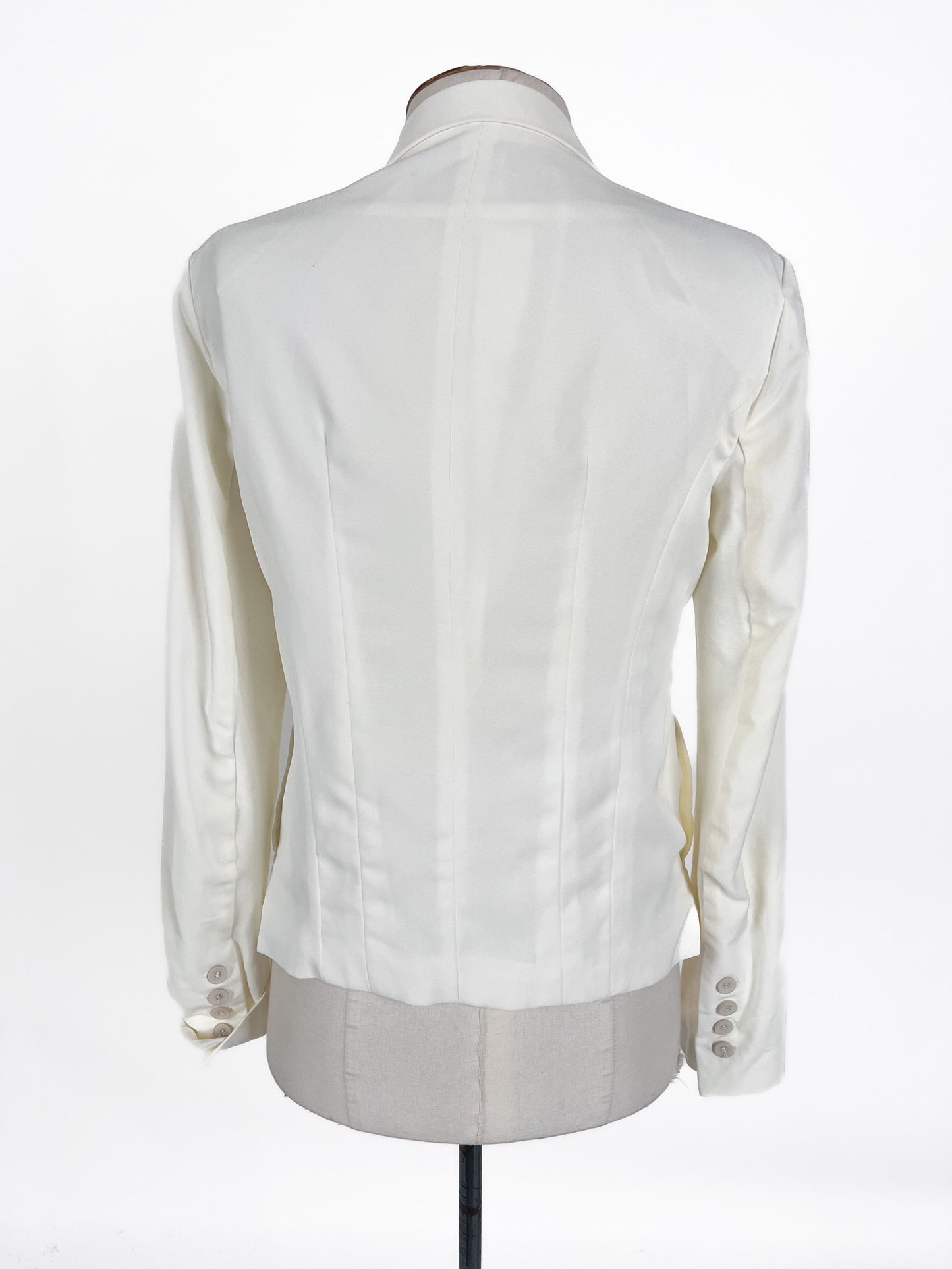 Decjuba | White Workwear Jacket | Size 10