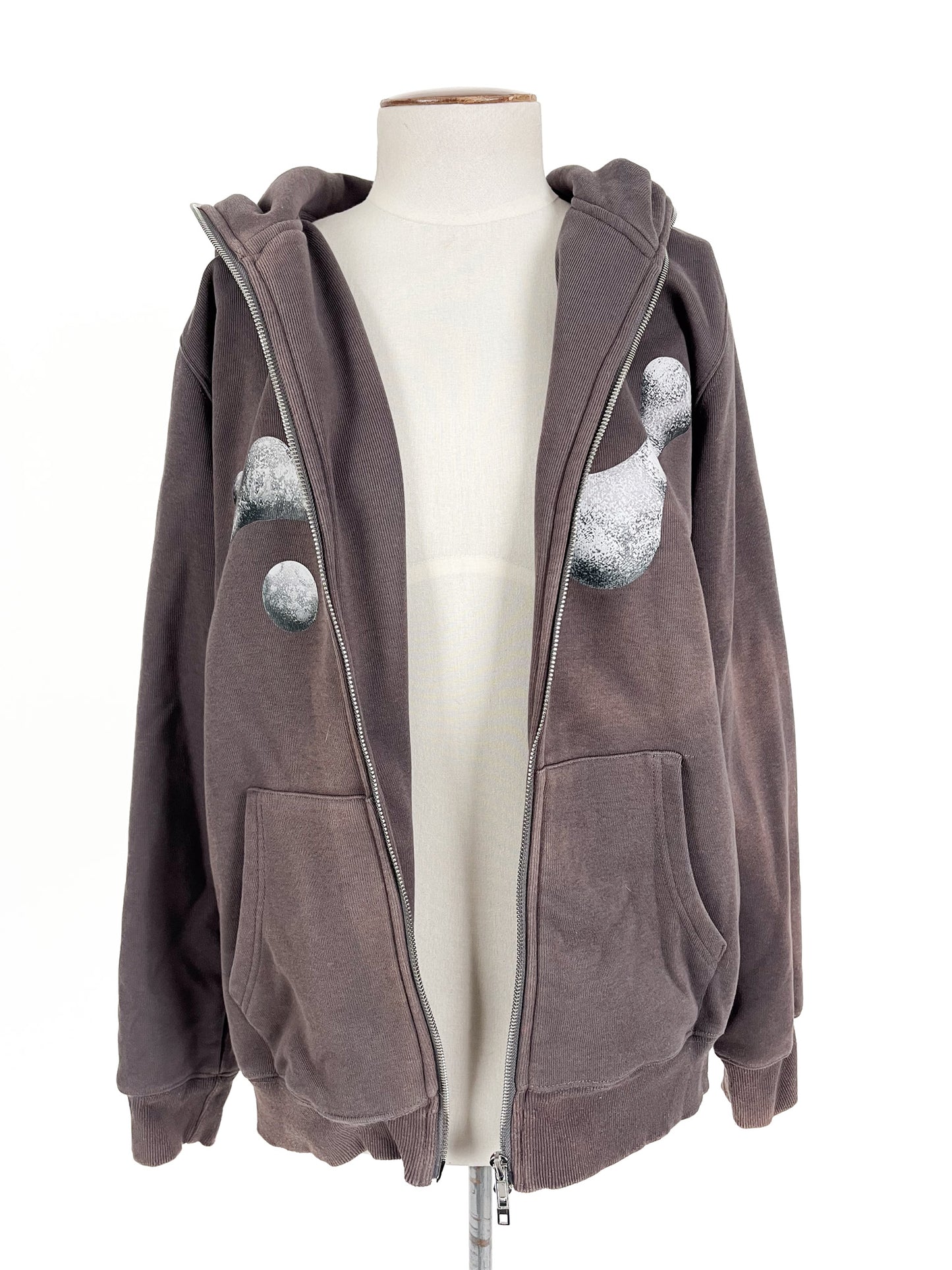 Fuzzykon | Grey Casual Jumper | Size S